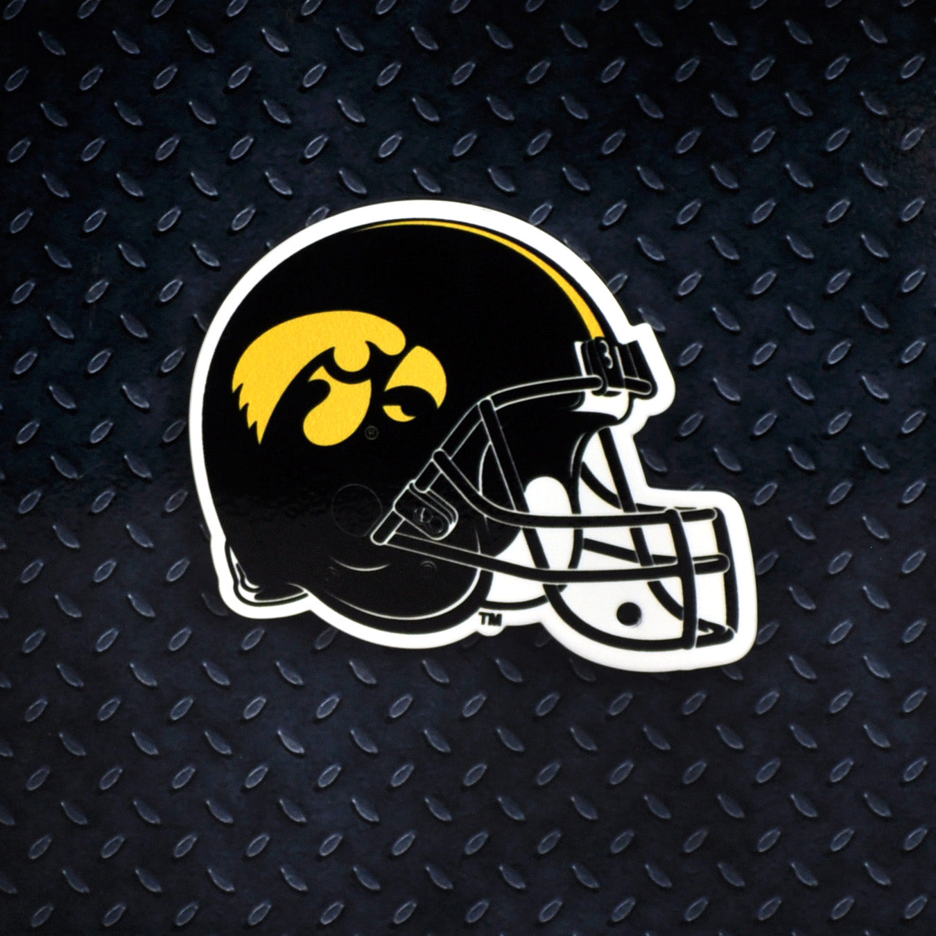 Iowa Hawkeyes - Helmet Steel Super Magnet