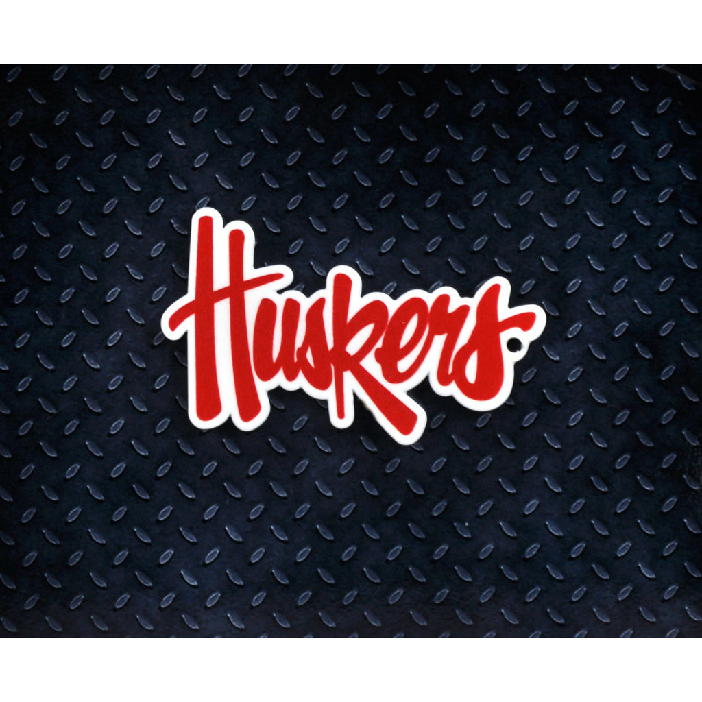 Nebraska Cornhuskers - Huskers Script Steel Super Magnet