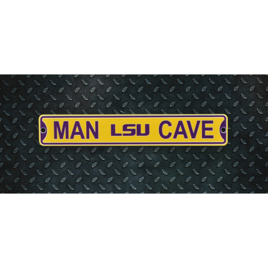 LSU Tigers - MAN CAVE Steel Super Magnet
