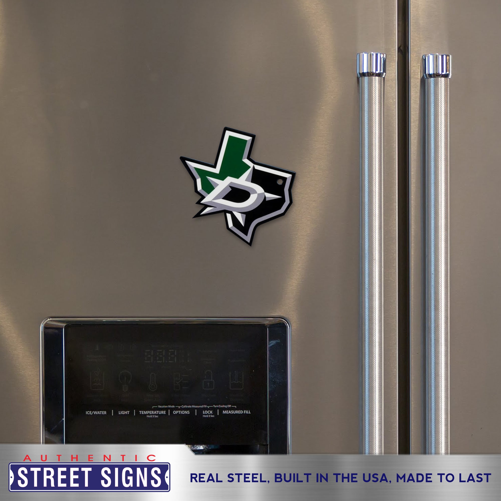 Dallas Stars Steel Super Magnet
