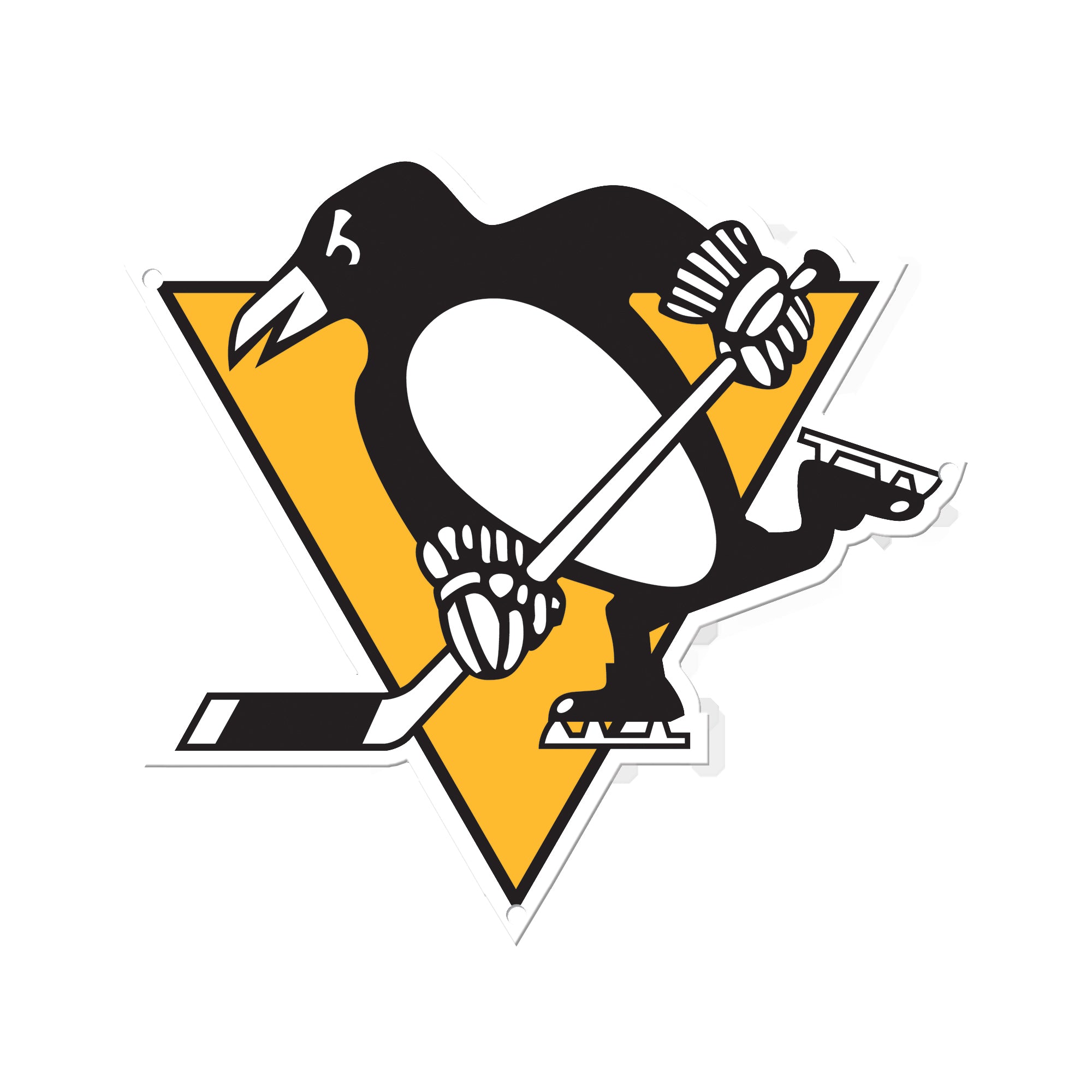 Pittsburgh Penguins Steel Super Magnet
