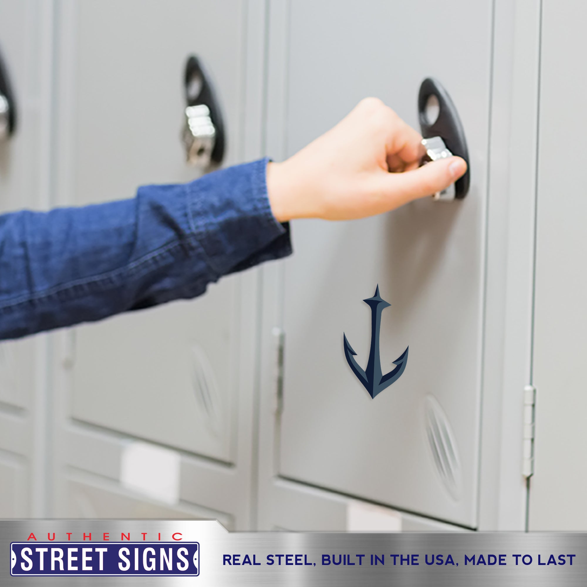 Seattle Kraken - Anchor Steel Super Magnet