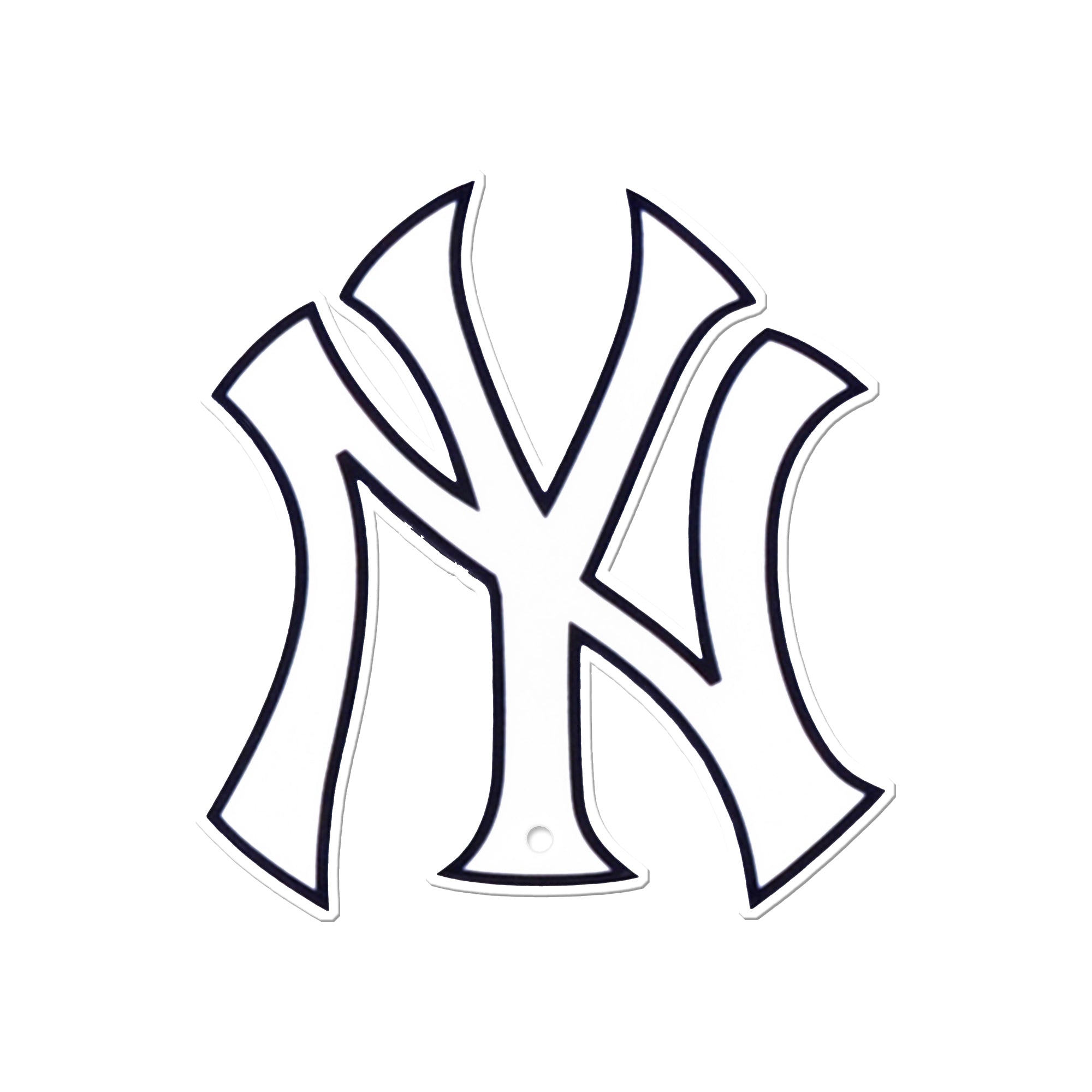 Yankees Logo Black And White