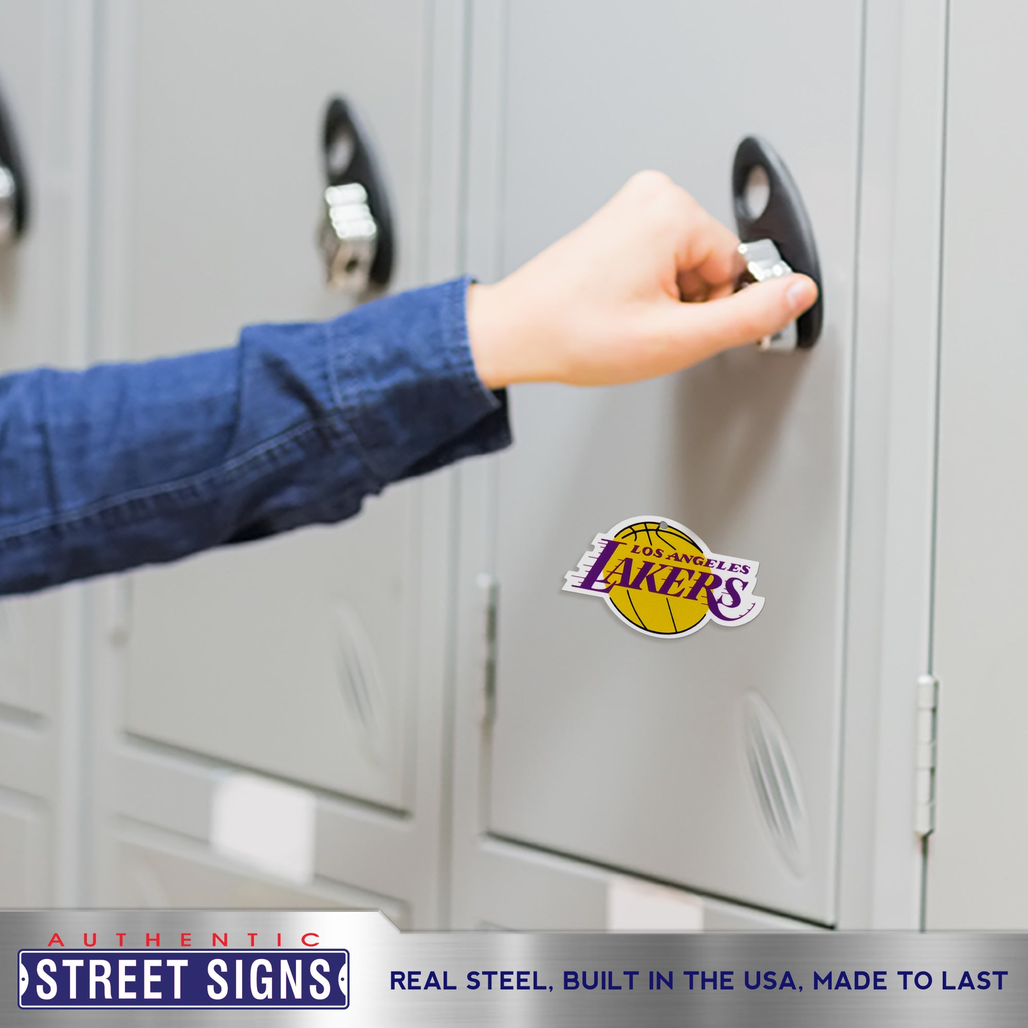 Los Angeles Lakers Steel Super Magnet