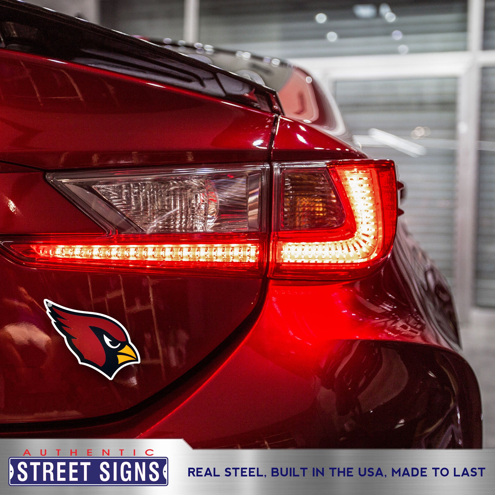 Arizona Cardinals Steel Super Magnet