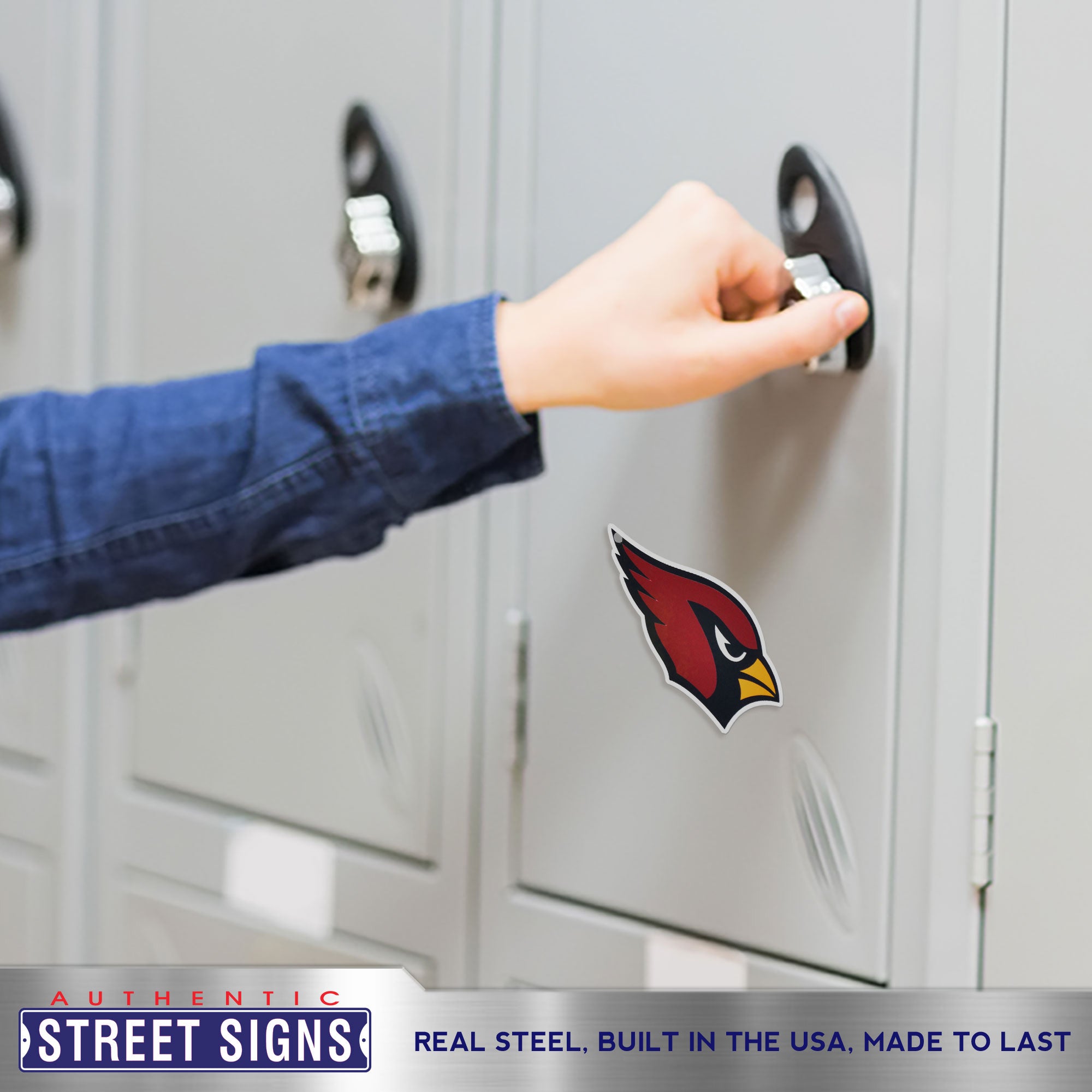 Arizona Cardinals Steel Super Magnet