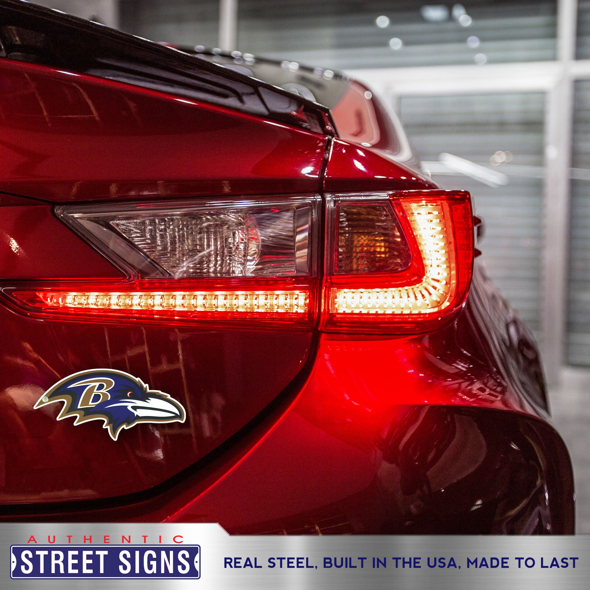 Baltimore Ravens Steel Super Magnet