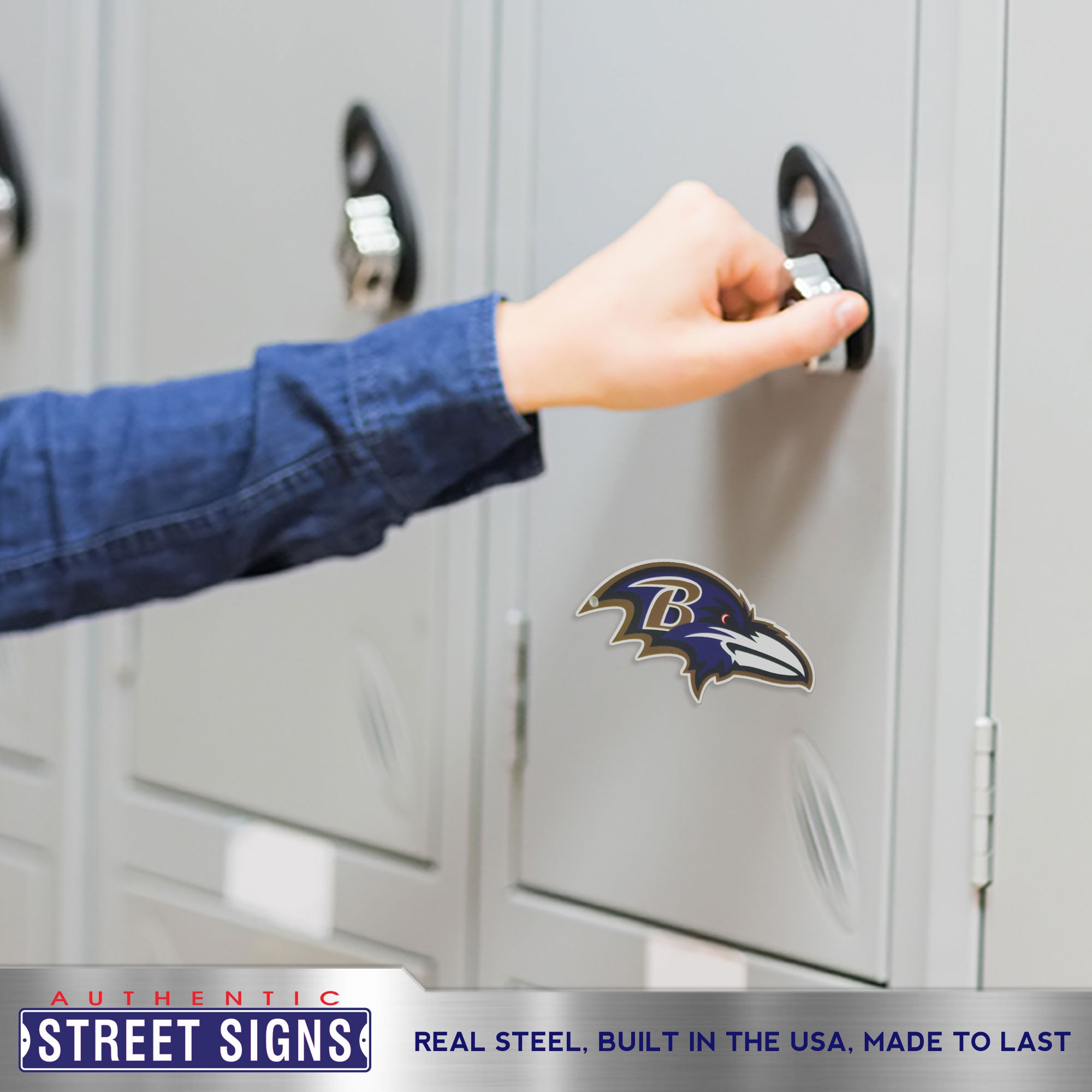 Baltimore Ravens Steel Super Magnet