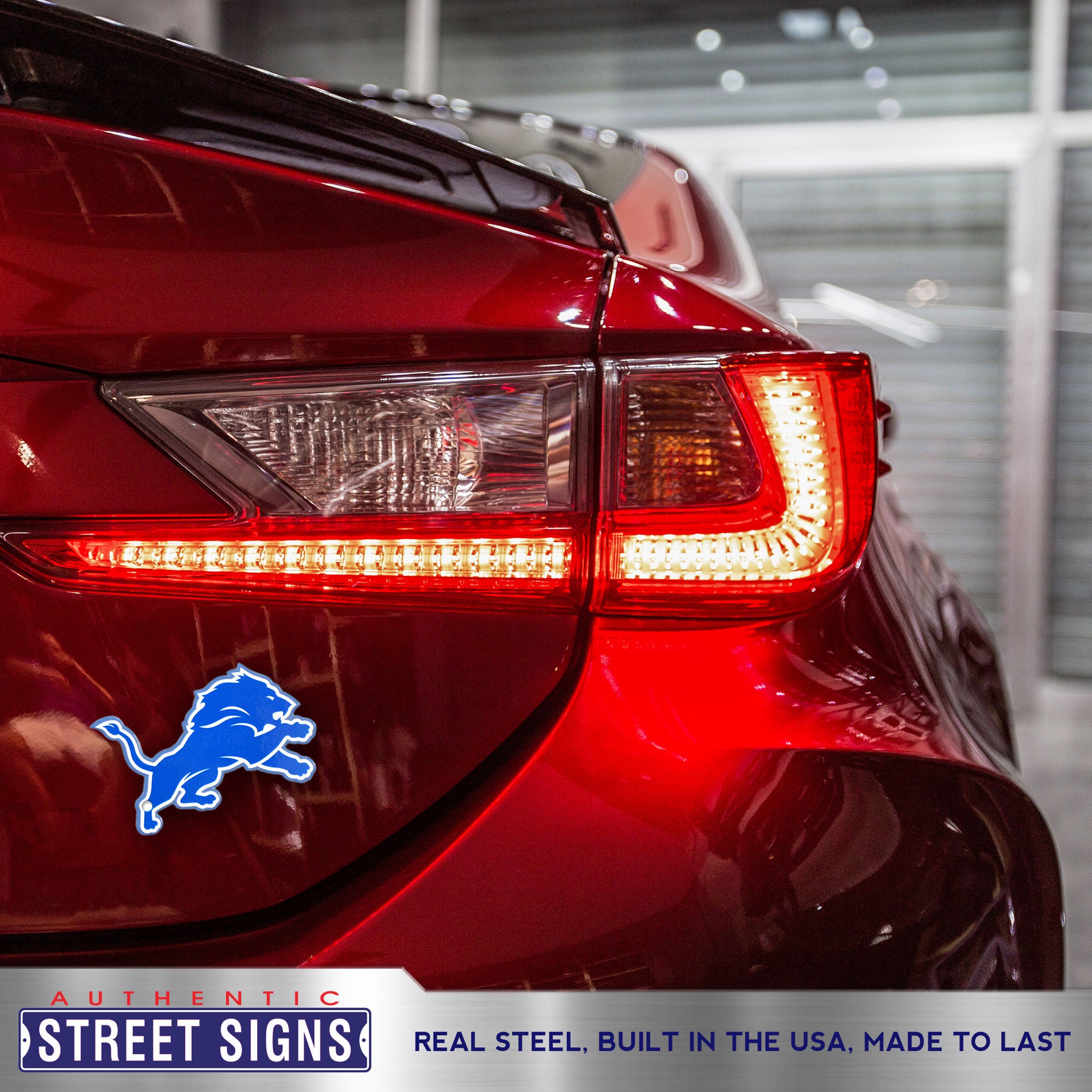 Detroit Lions Steel Super Magnet (Copy)
