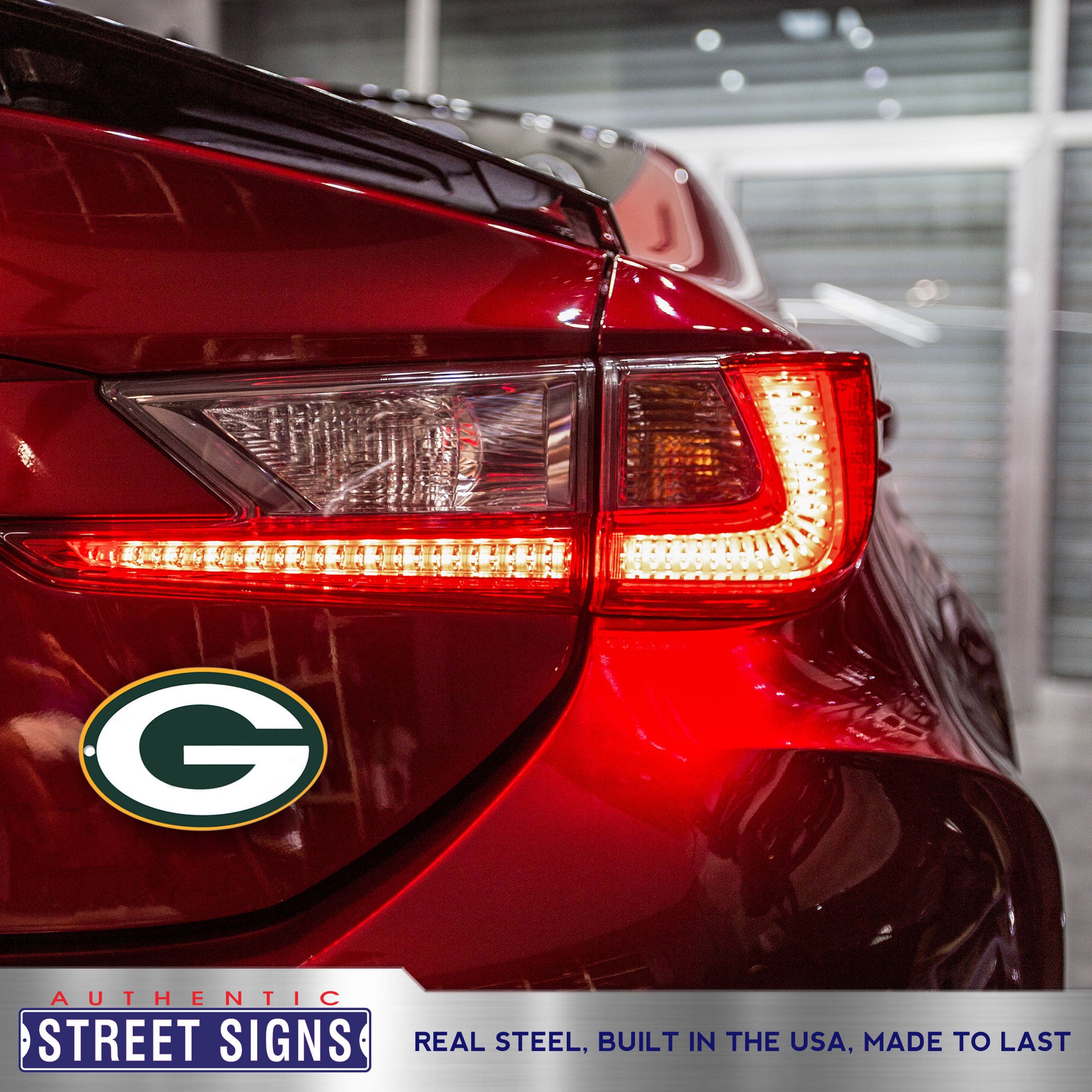 Green Bay Packers Steel Super Magnet