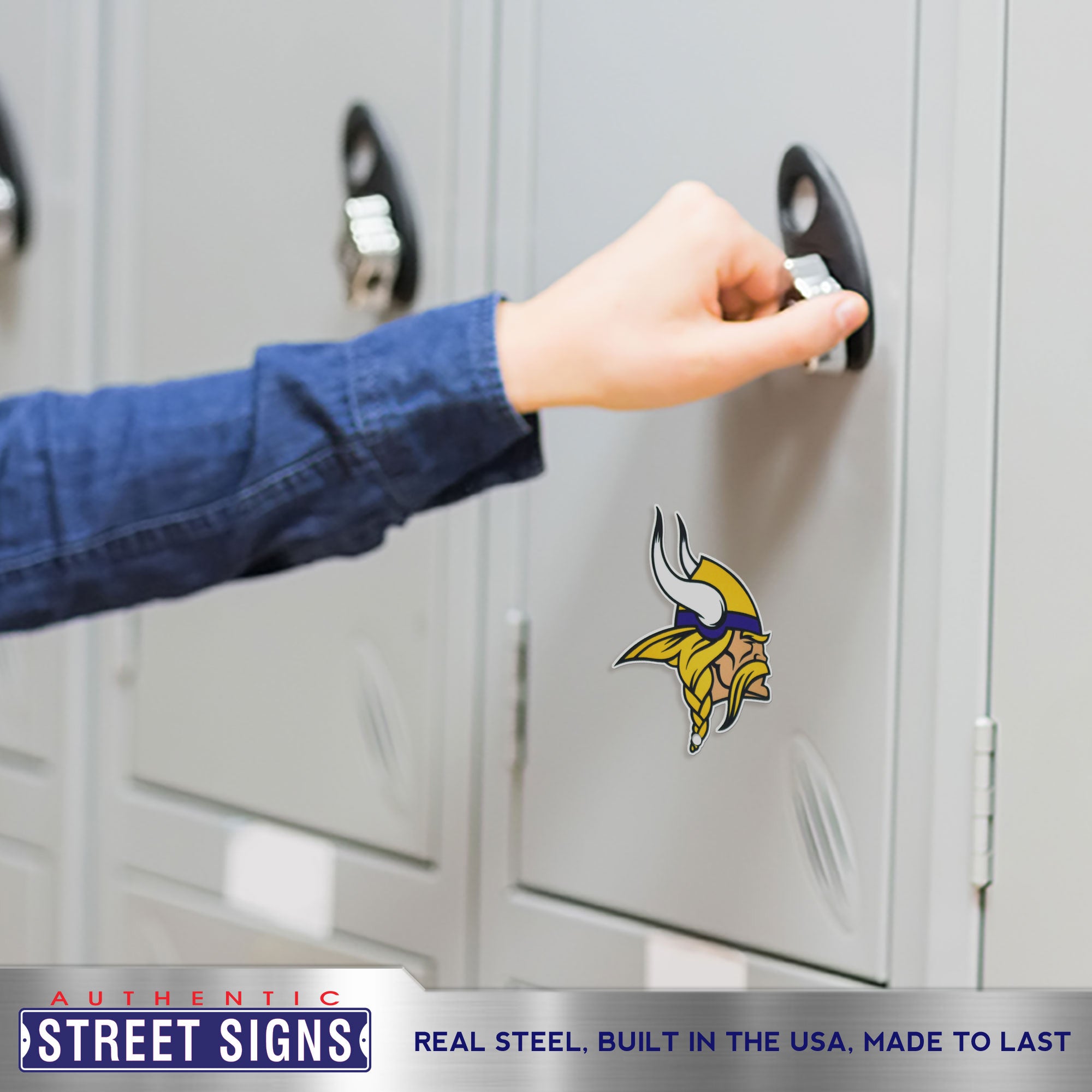 Minnesota Vikings Steel Super Magnet
