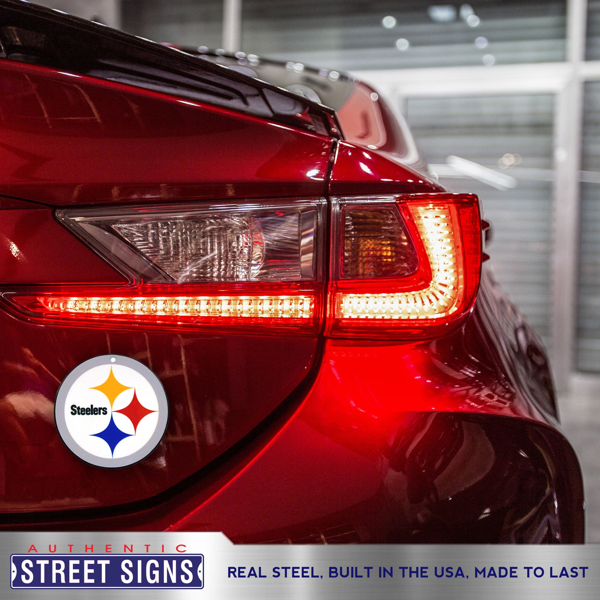 Pittsburgh Steelers Steel Super Magnet