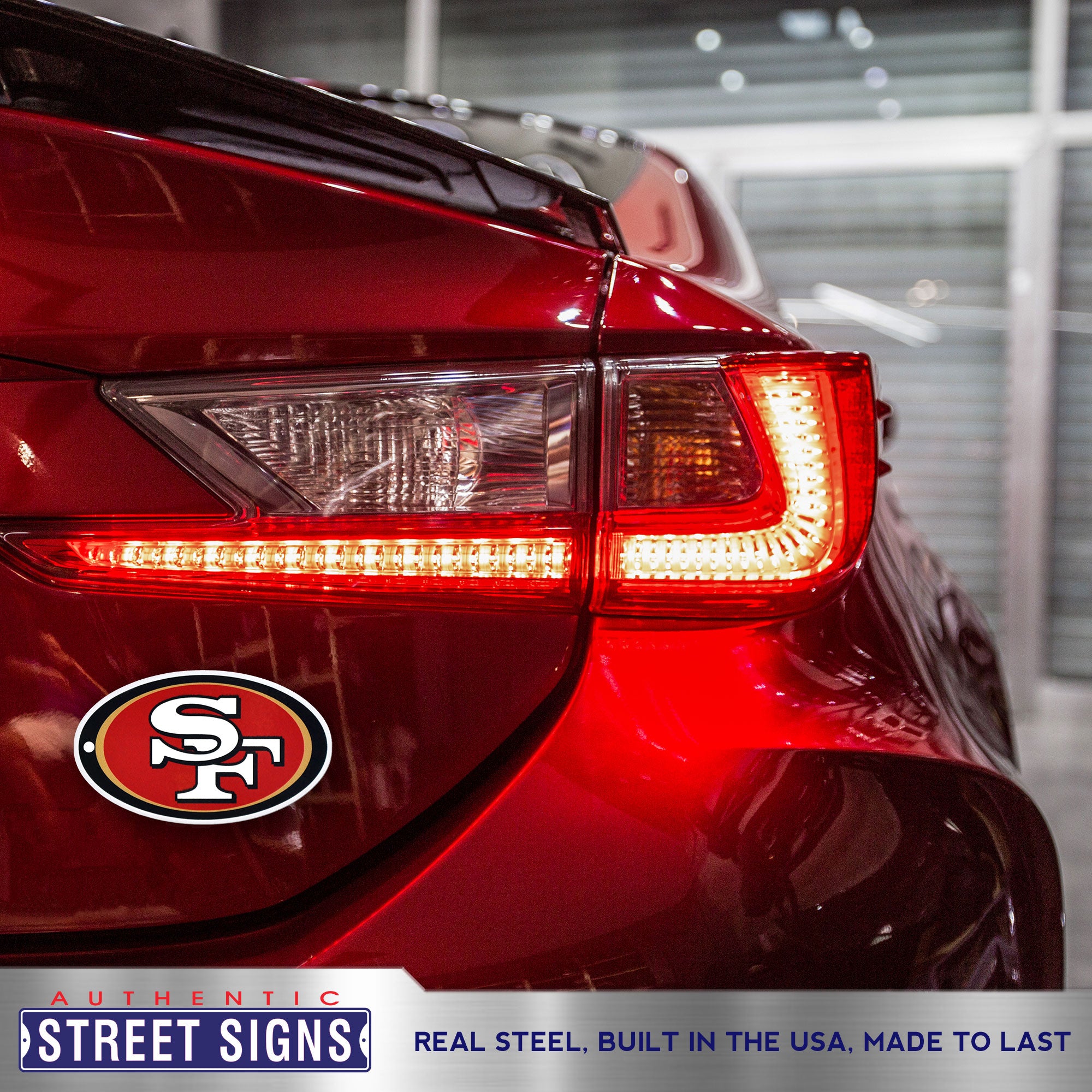 San Francisco 49ers Steel Super Magnet