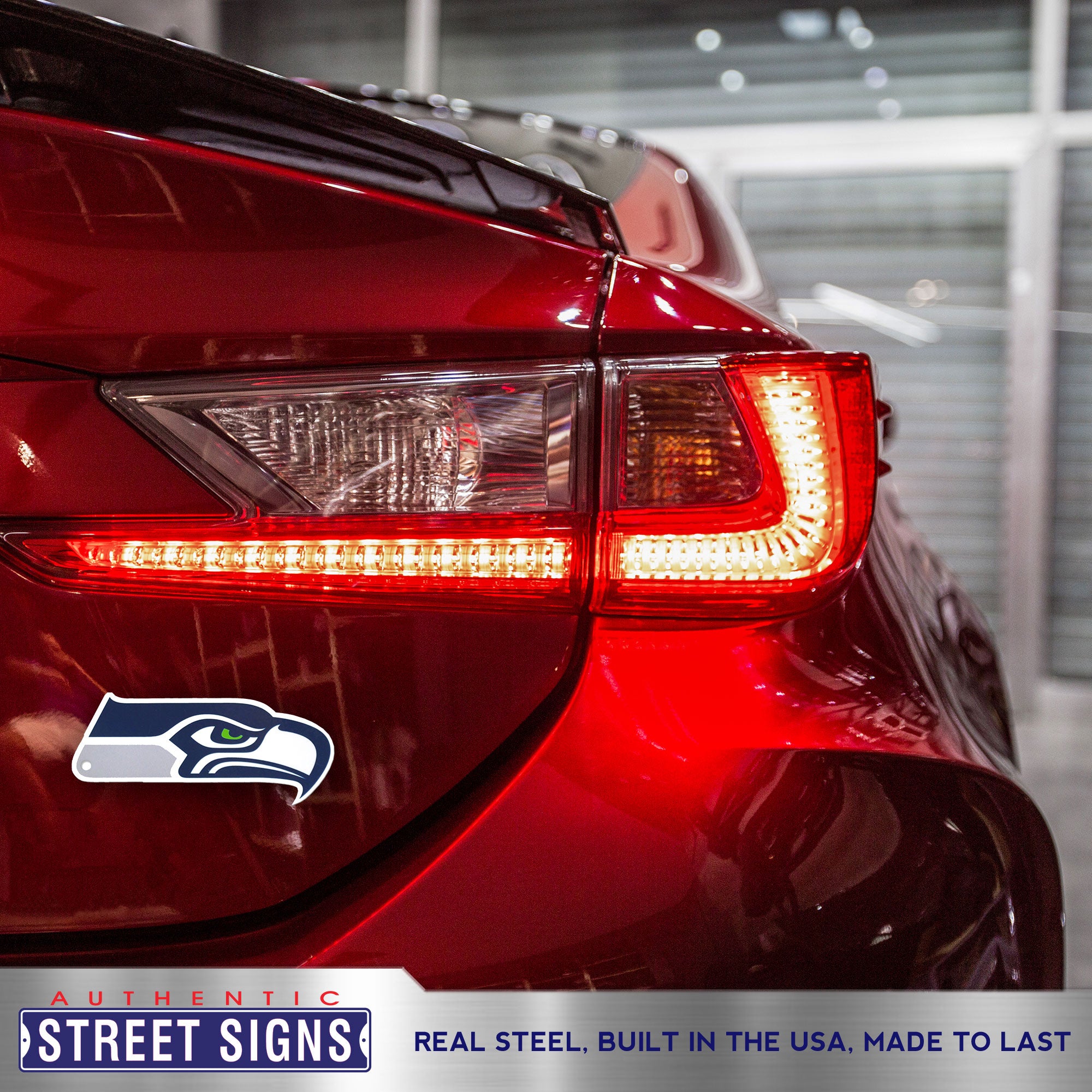 Seattle Seahawks Steel Super Magnet