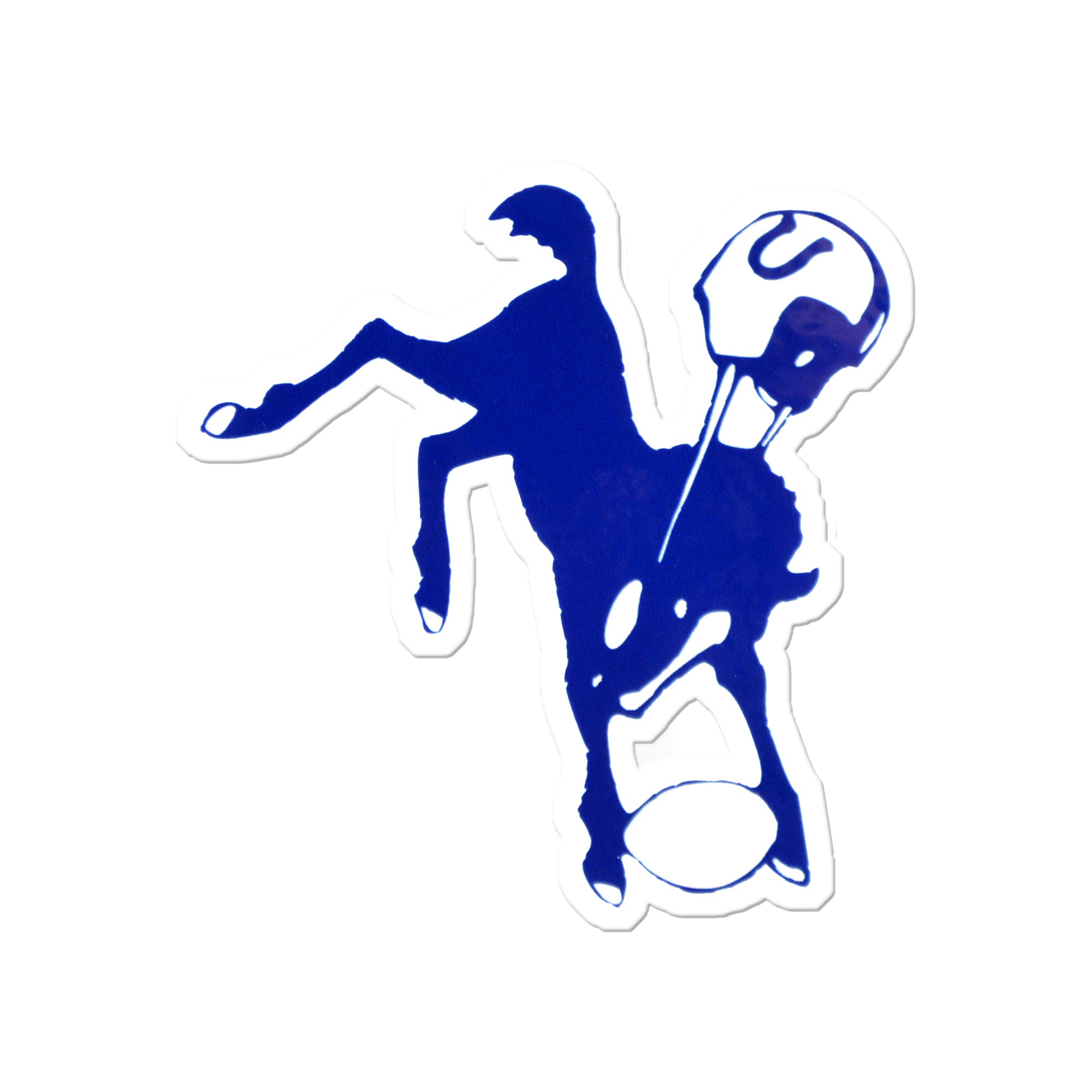 Indianapolis Colts - Vintage Logo Steel Super Magnet