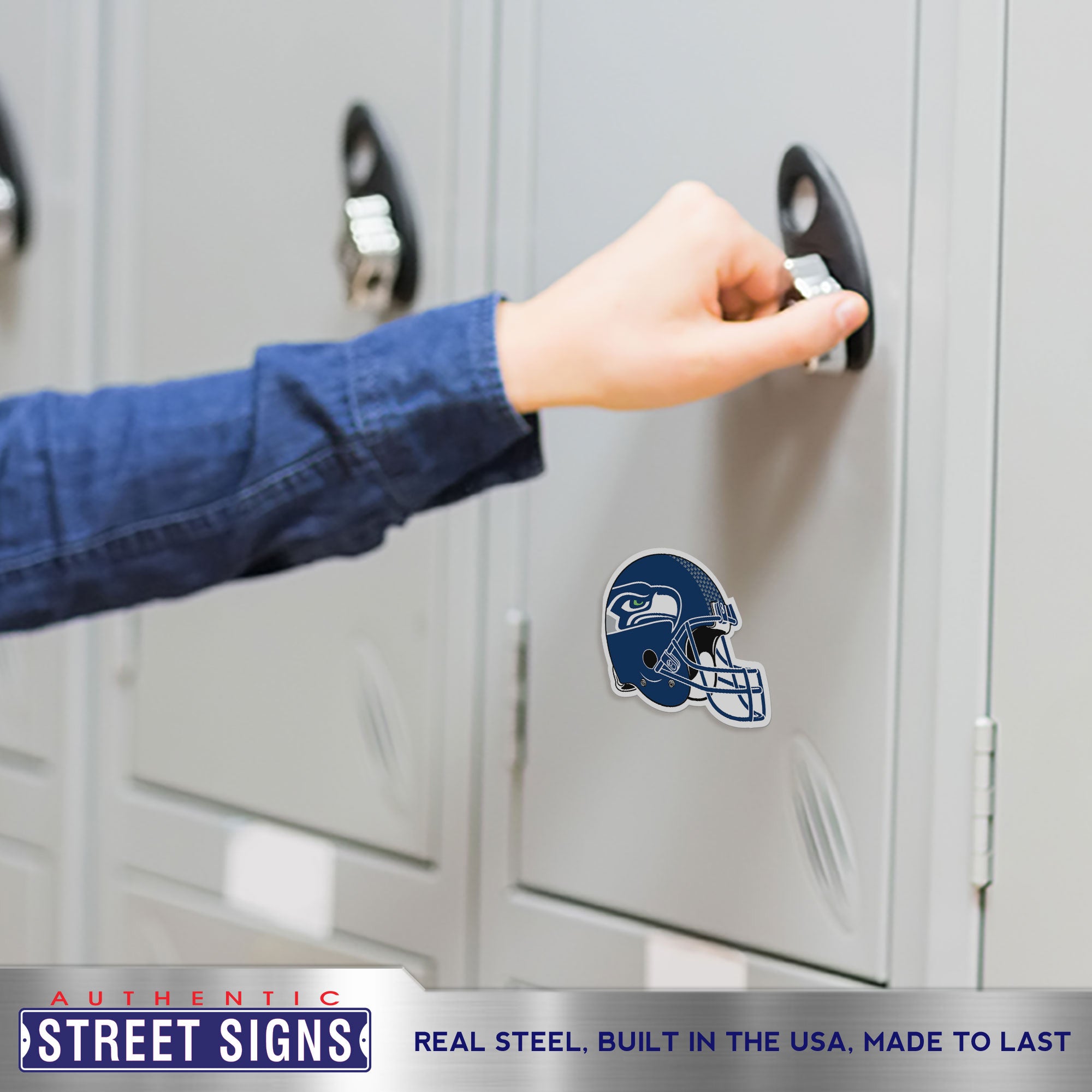 Seattle Seahawks - Helmet Steel Super Magnet