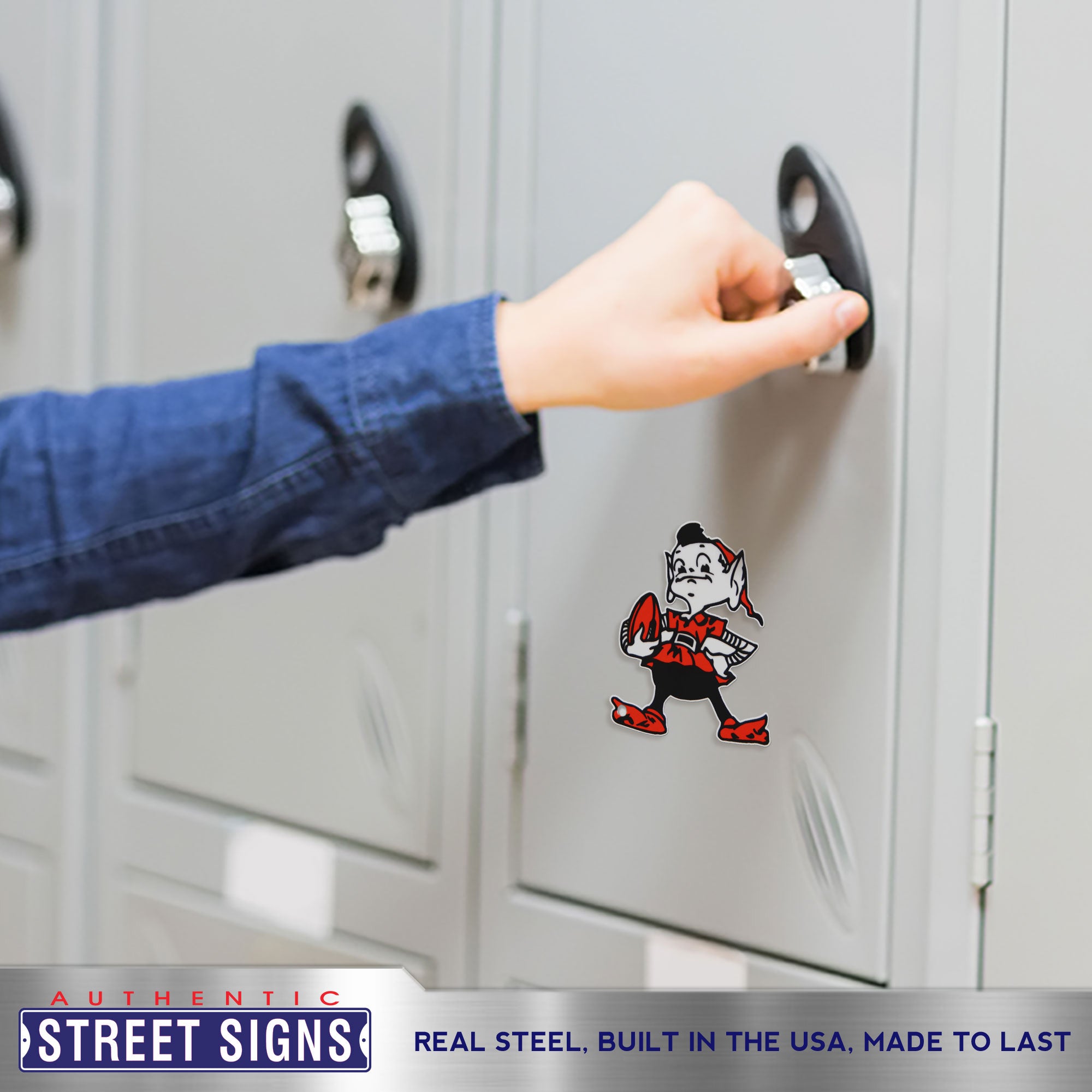 Cleveland Browns - Brownie Steel Super Magnet