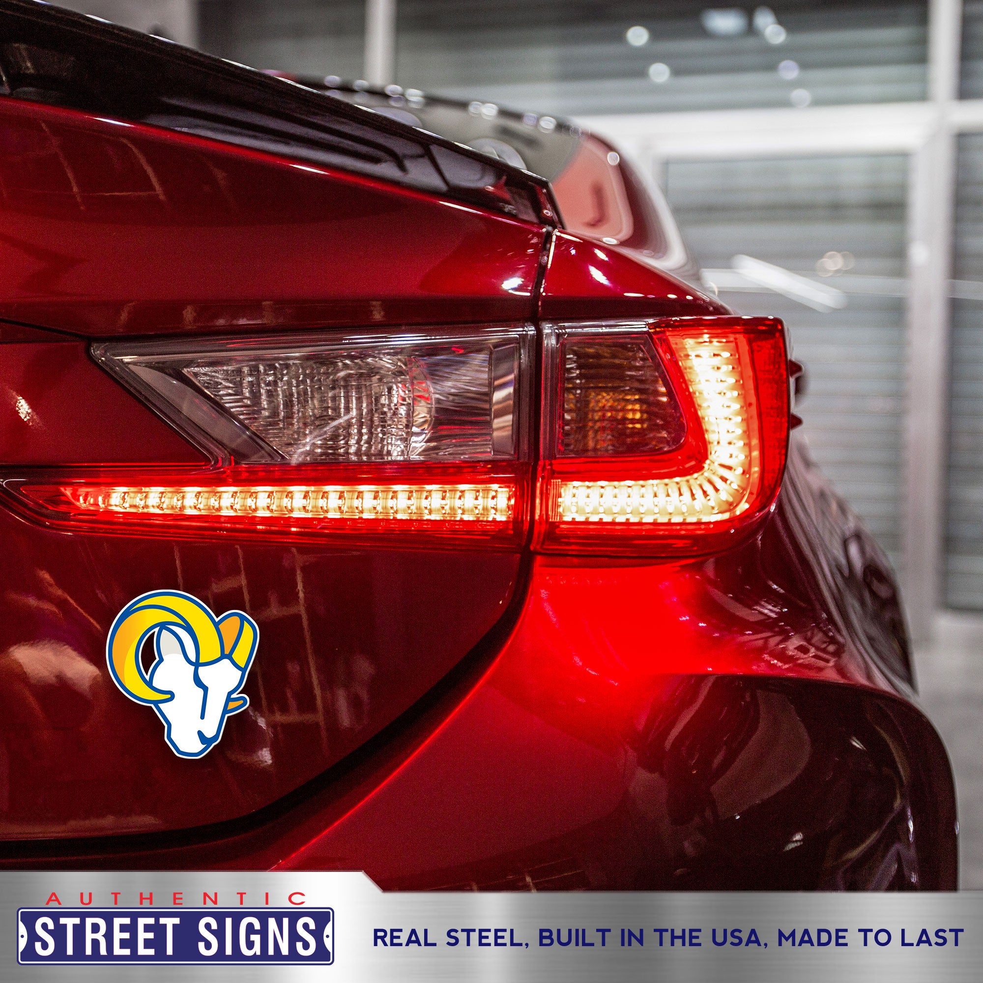 Los Angeles Rams Steel Super Magnet