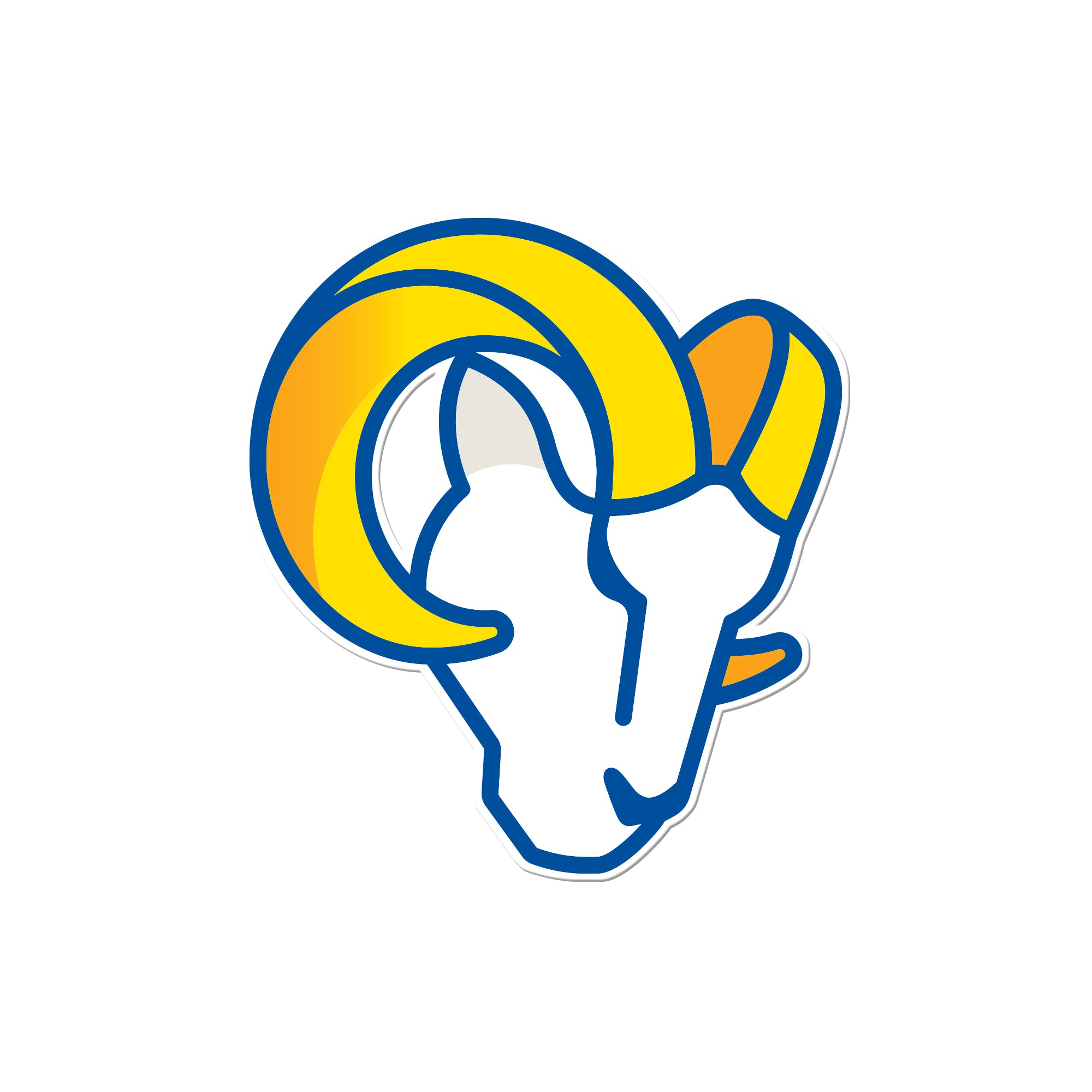 Los Angeles Rams Steel Super Magnet