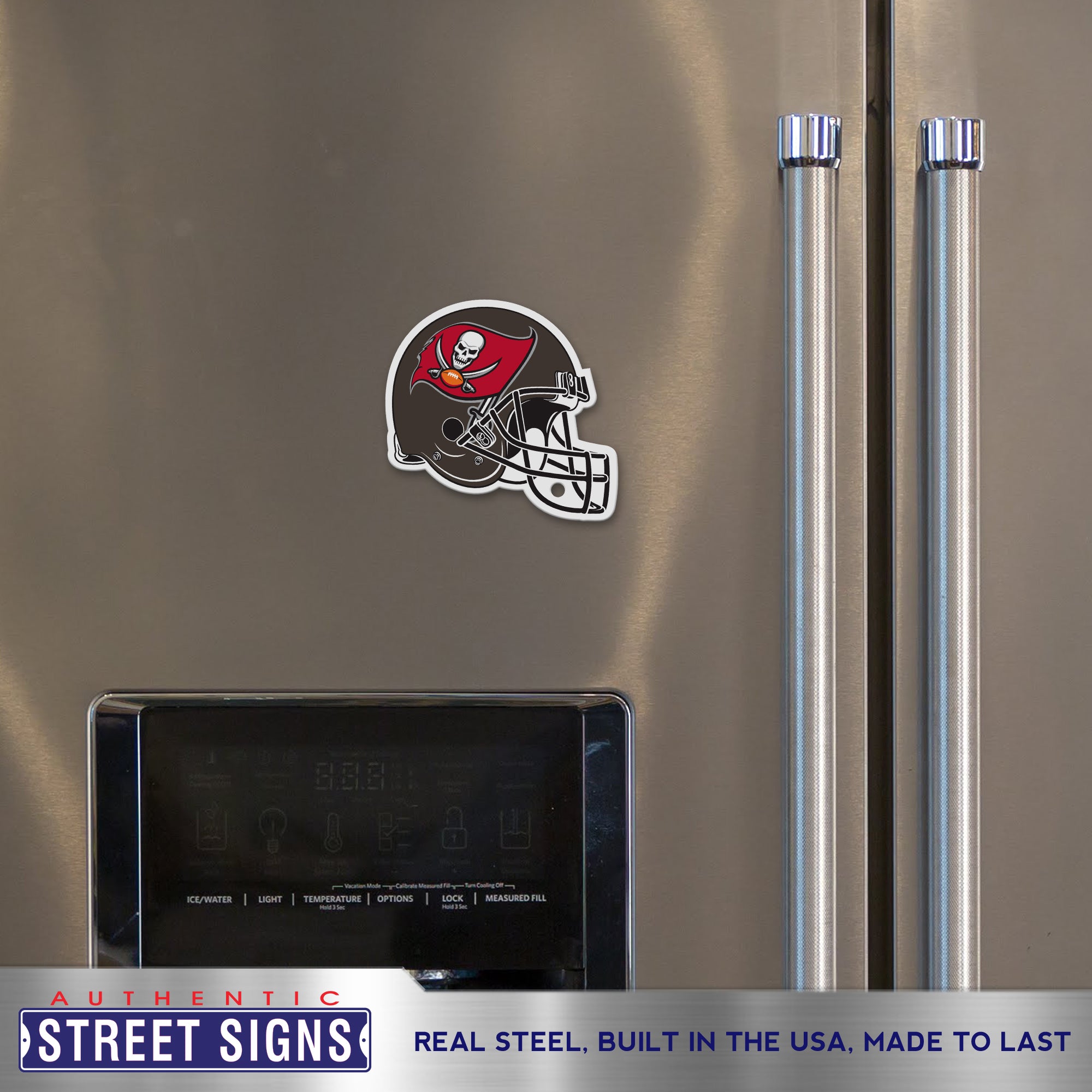 Tampa Bay Buccaneers - Helmet Steel Super Magnet