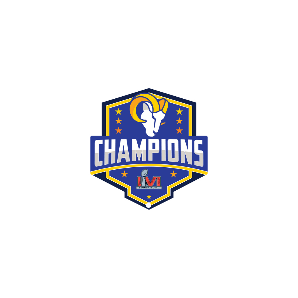 : Los Angeles Rams Super Bowl LVI Champions Golden