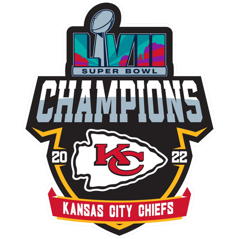 Kansas City Chiefs - Super Bowl LVII Champions Steel Super Magnet **Will Ship 3.8.23**
