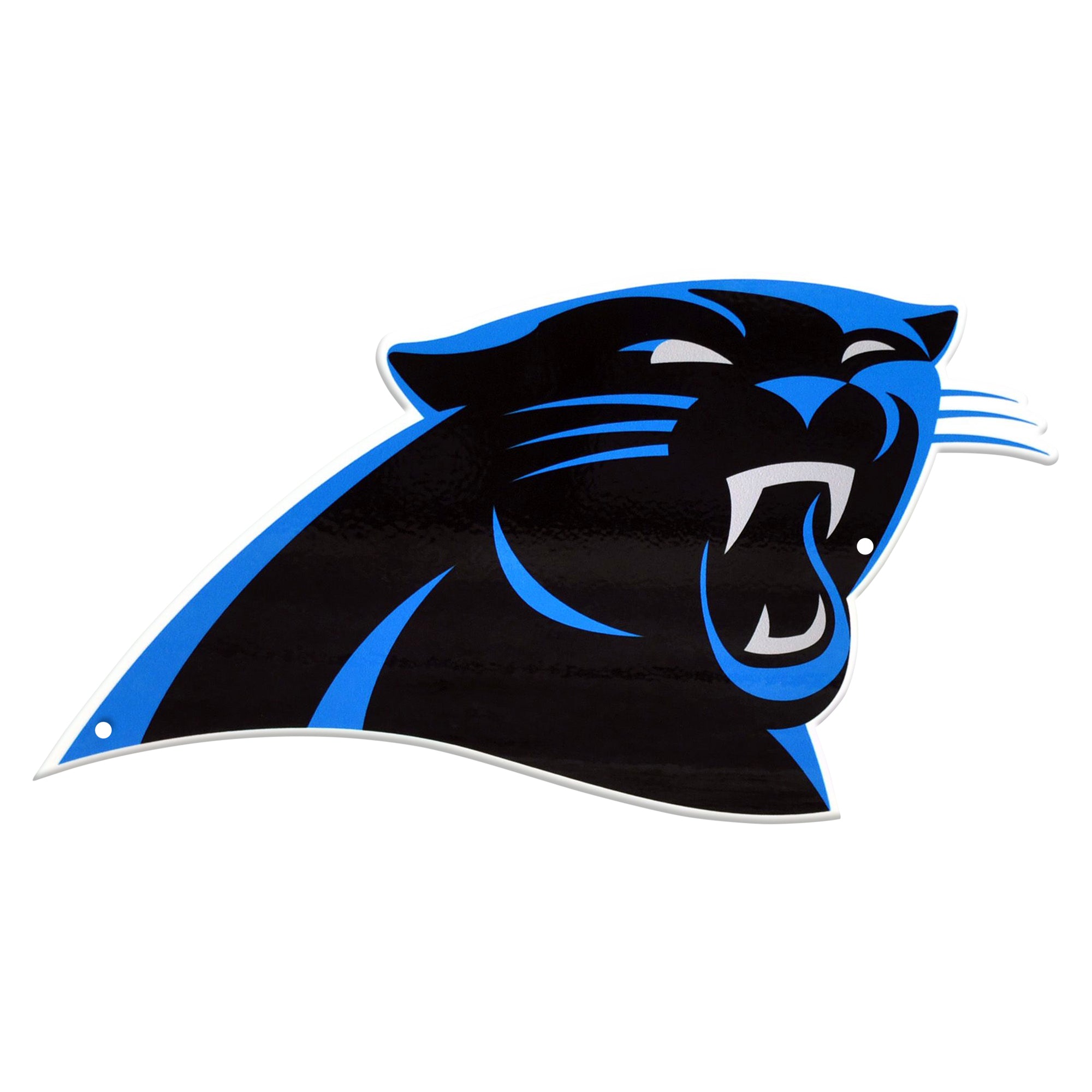 Carolina Panthers 12" Spirit Size Steel Laser Cut Sign