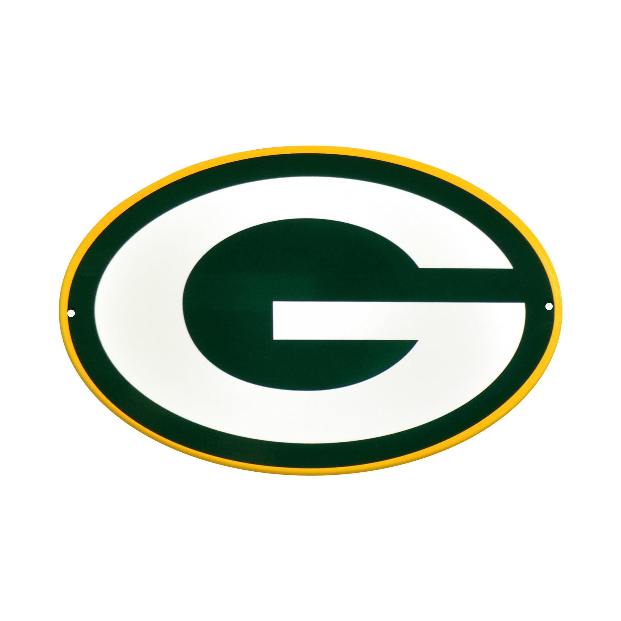 Green Bay Packers 12" Spirit Size Steel Laser Cut Sign