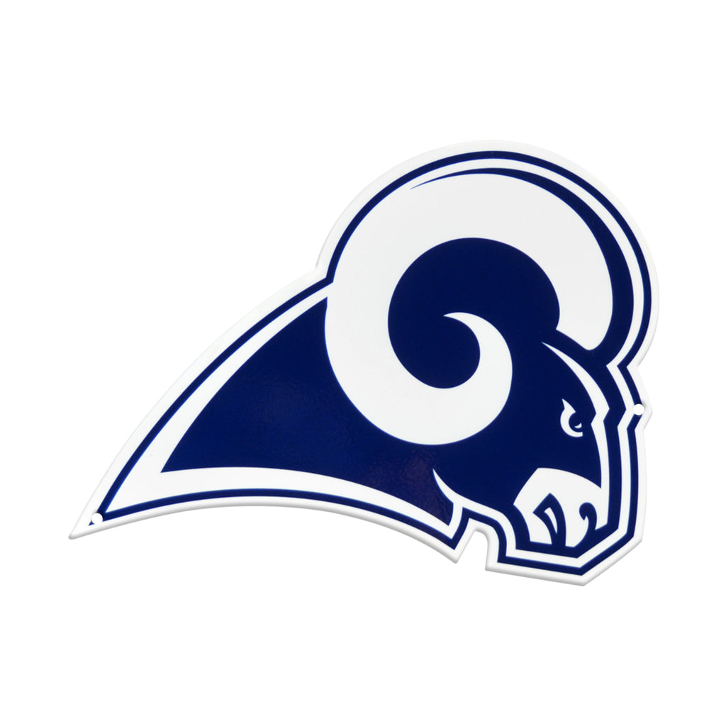 Los Angeles Rams - White Vintage Logo 12