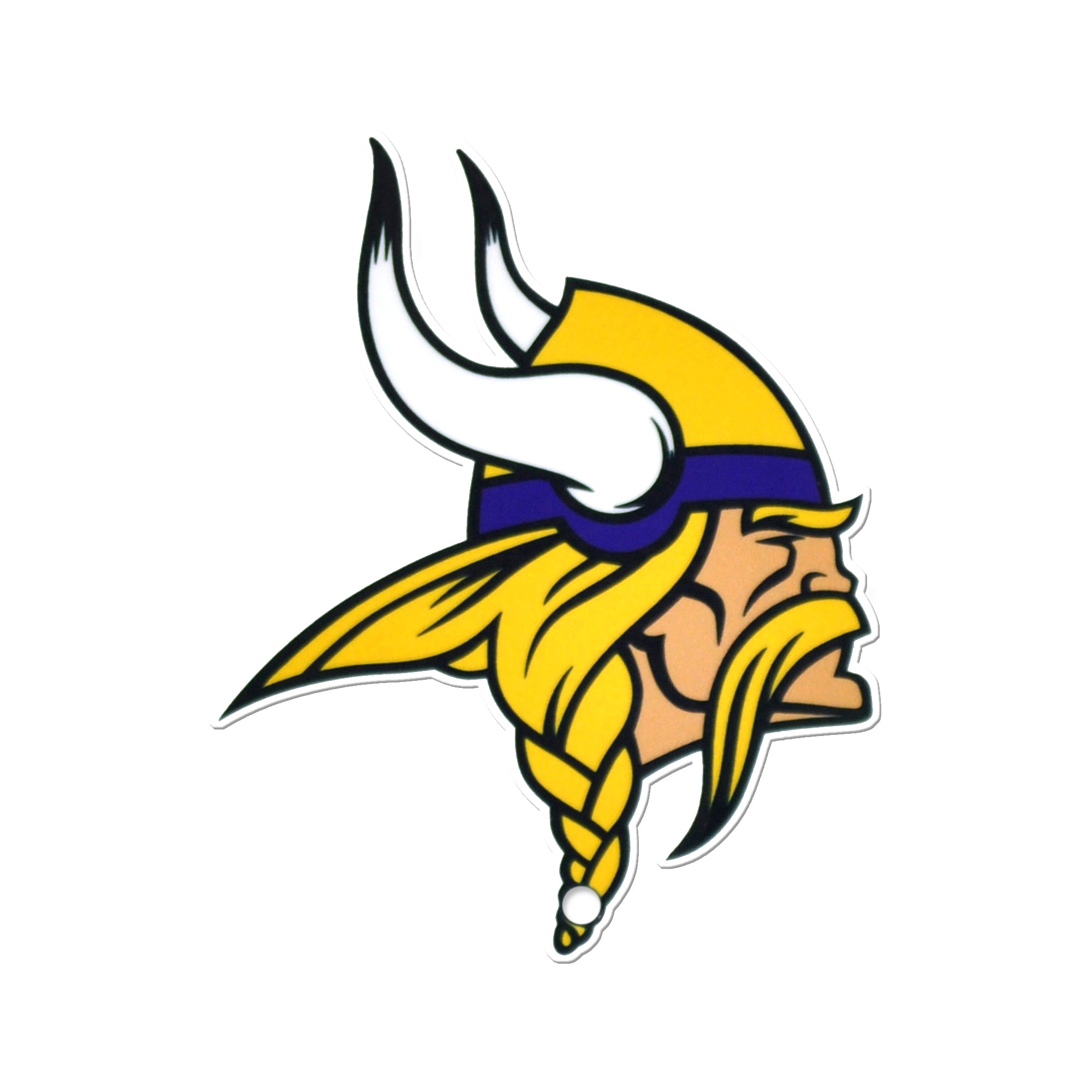 Minnesota Vikings 20"x 16" Statement Size Steel Laser Cut Sign