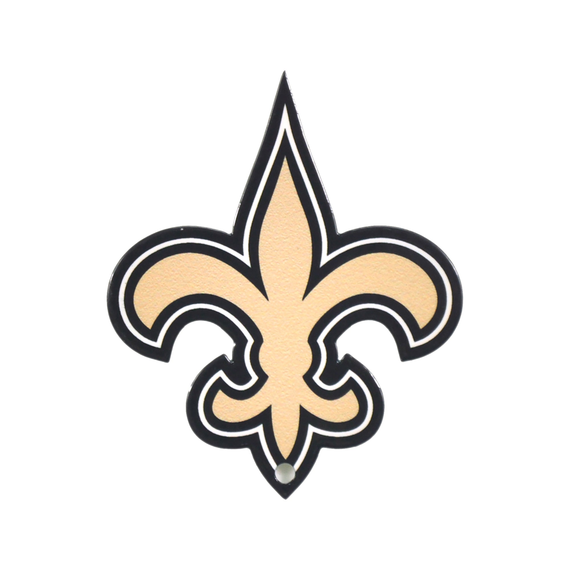 New Orleans Saints 21"x17.5" Statement Size Steel Laser Cut Sign