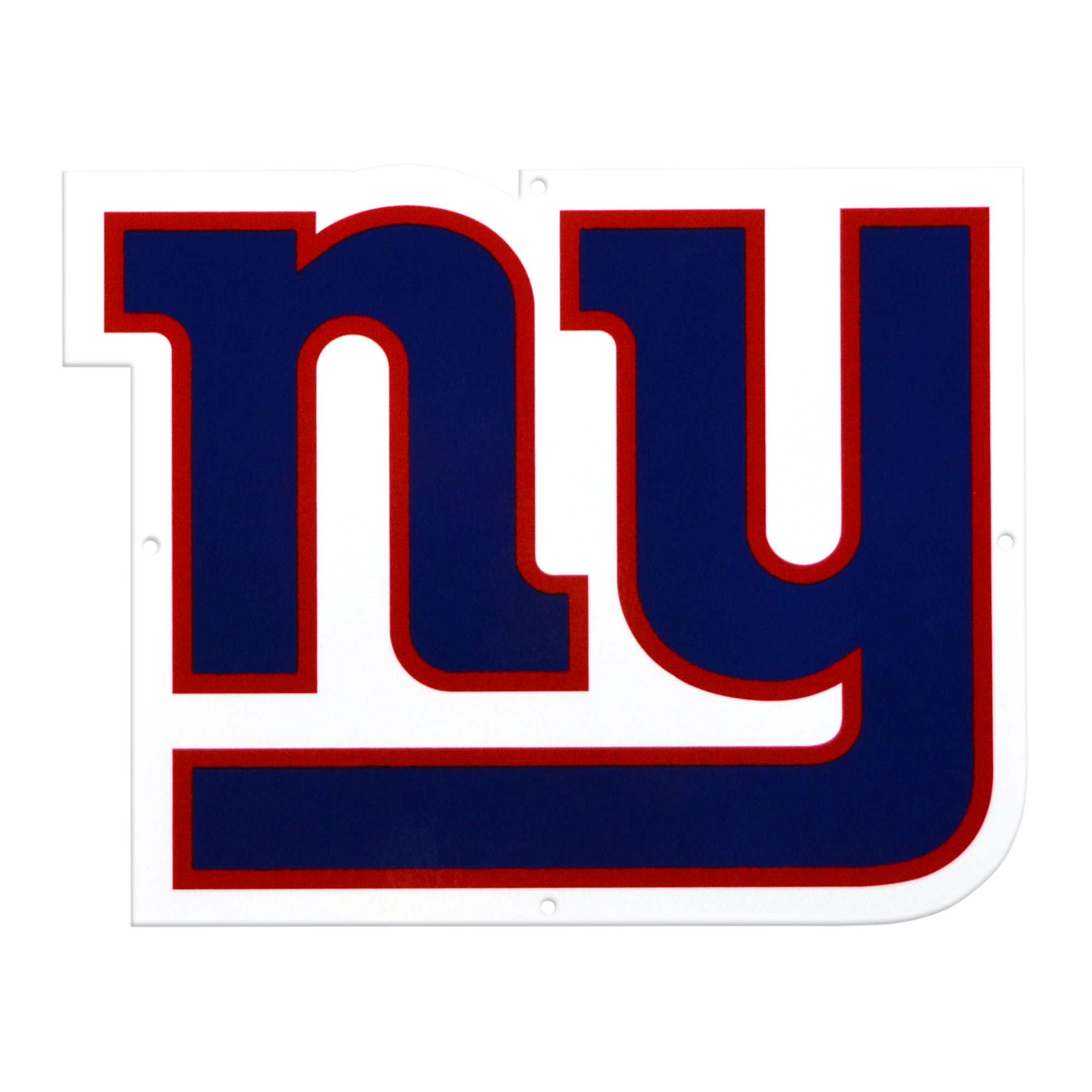 New York Giants 17" x 22" Statement Size Steel Laser Cut Sign