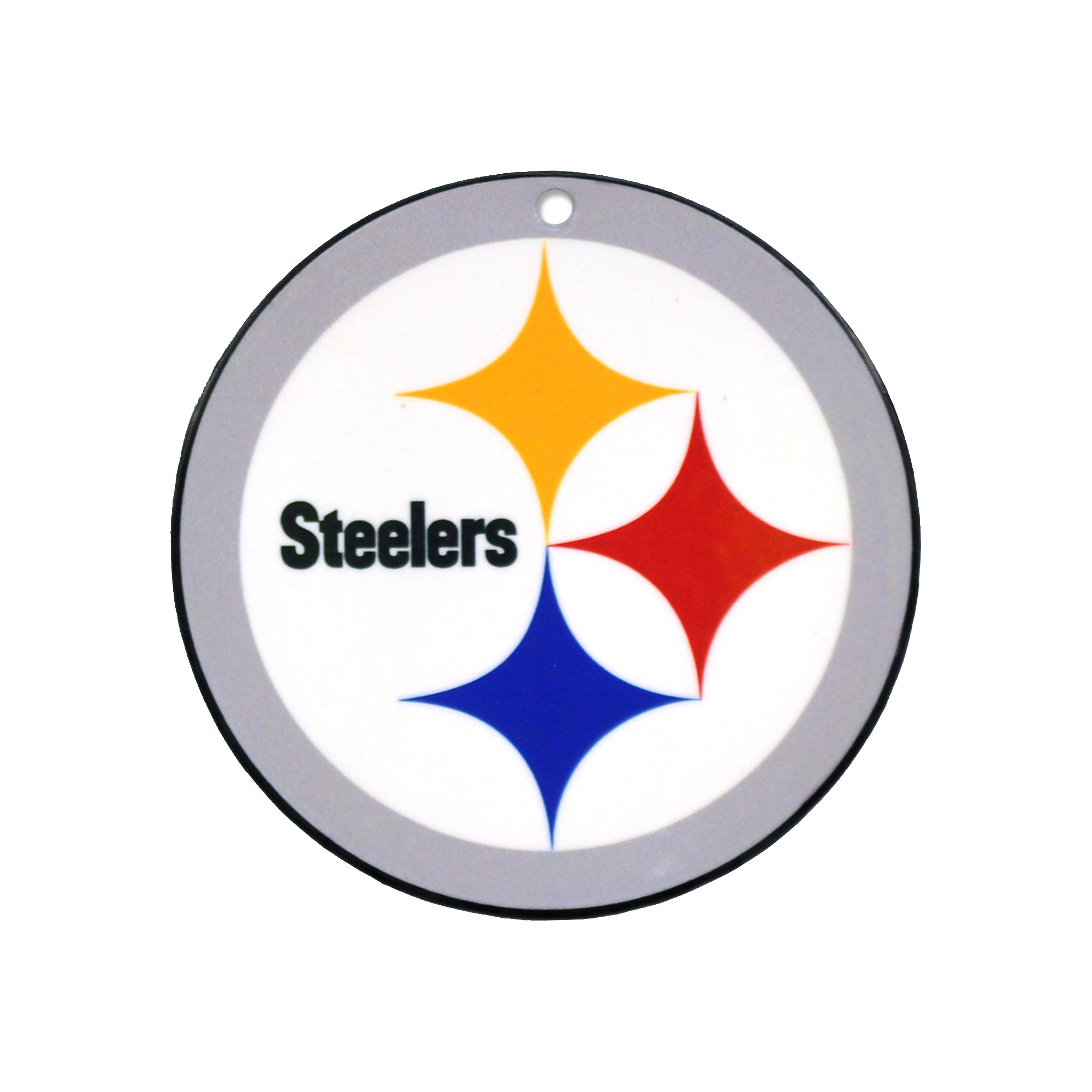 Pittsburgh Steelers 20.5" x 20.5" Statement Size Steel Laser Cut Sign