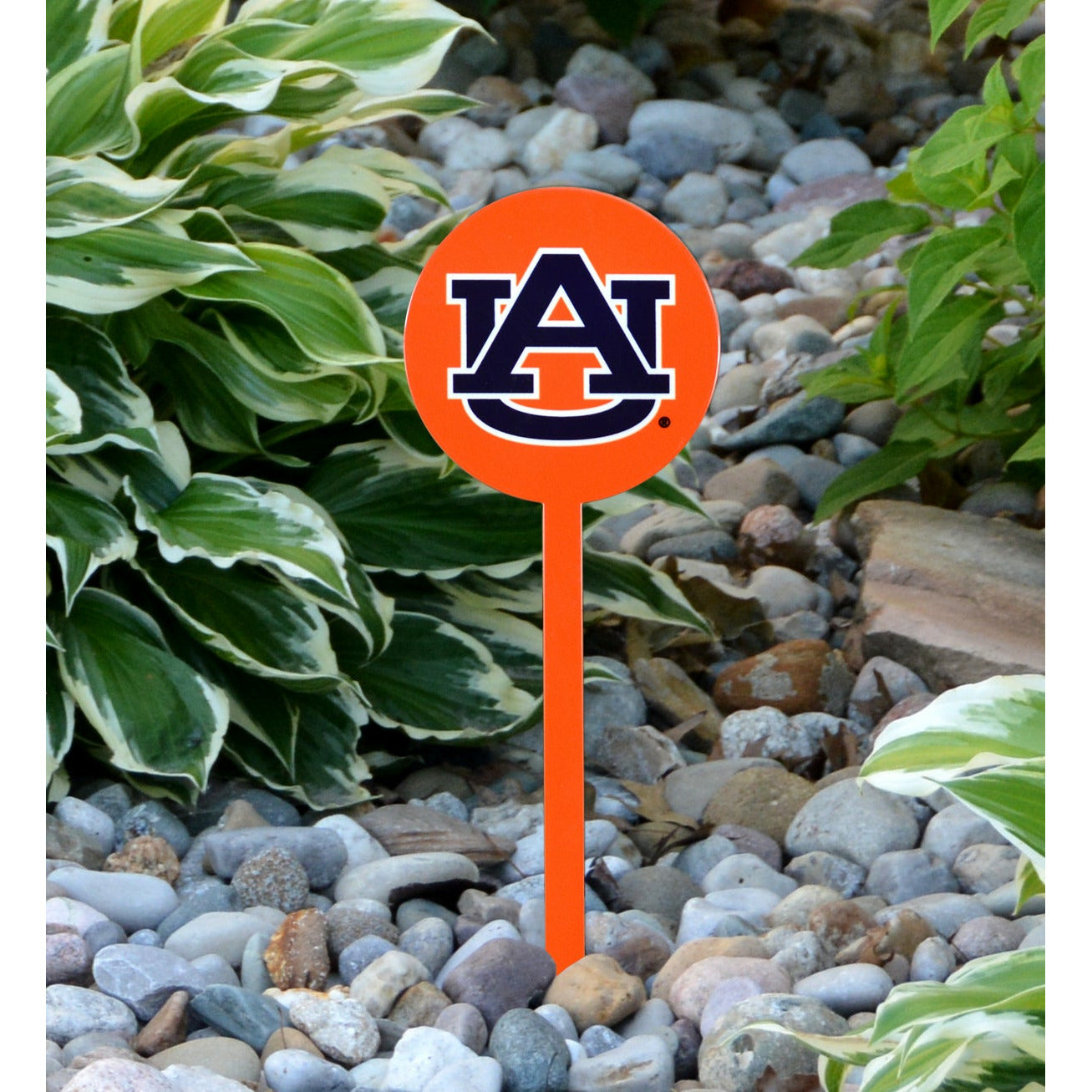 Auburn Tigers Orange Steel Garden Stake