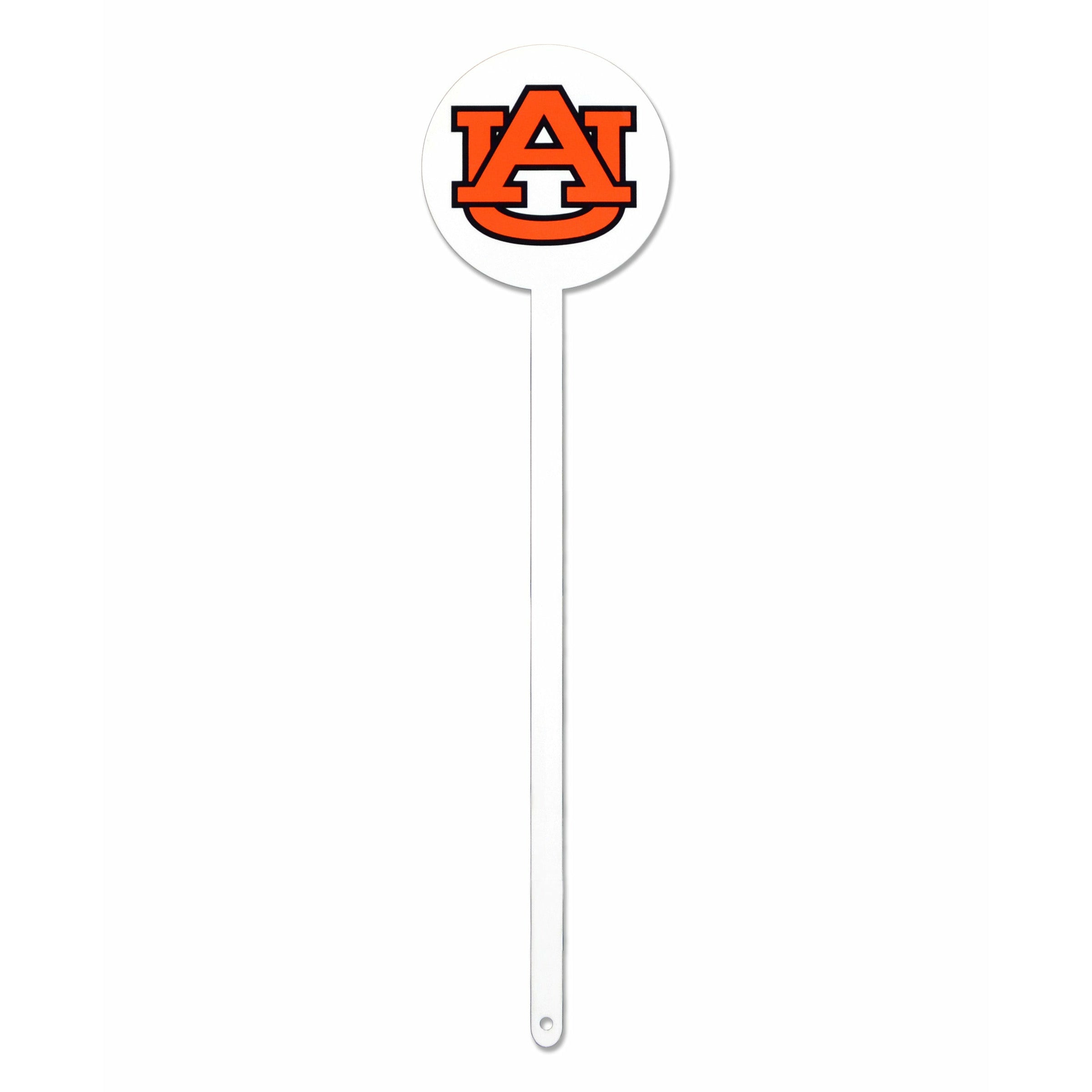 Auburn Tigers White Steel Garden Stake