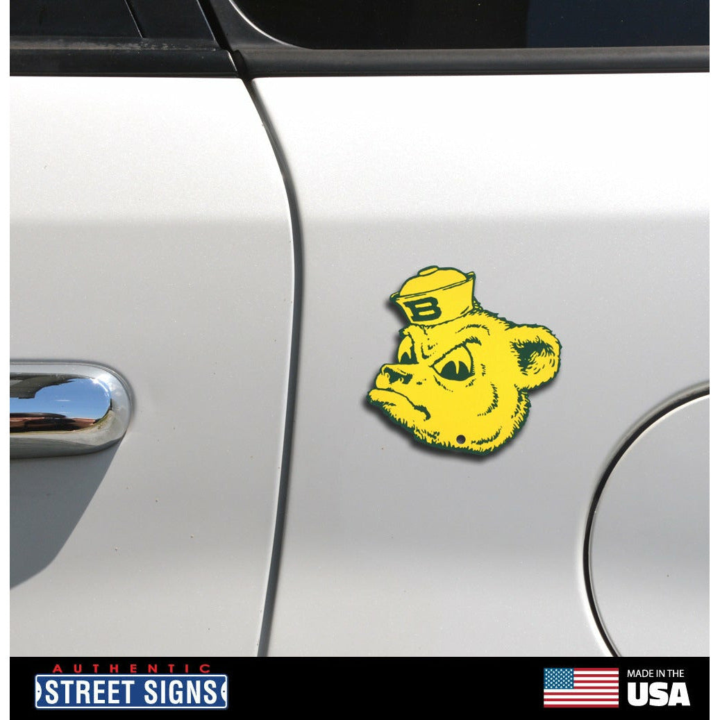 Baylor Bears - Sailor Bear Steel Super Magnet