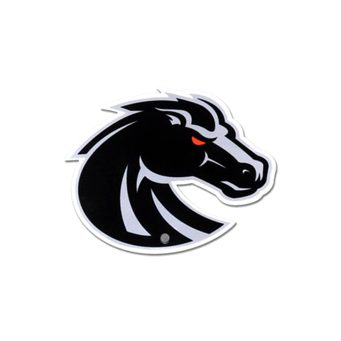 Boise State Broncos - Black Logo Steel Super Magnet