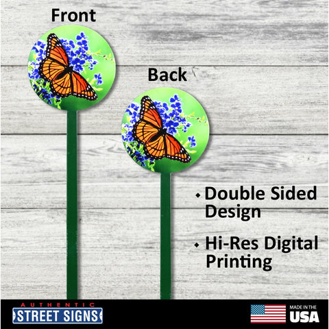 Michigan Wolverines Navy Steel Garden Stake