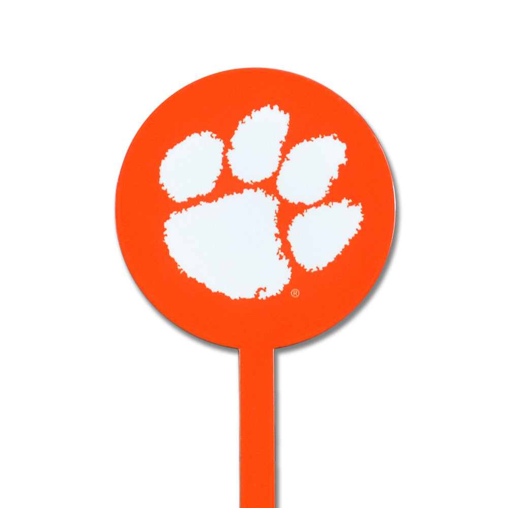 Clemson Tigers Orange Steel Garden Stake