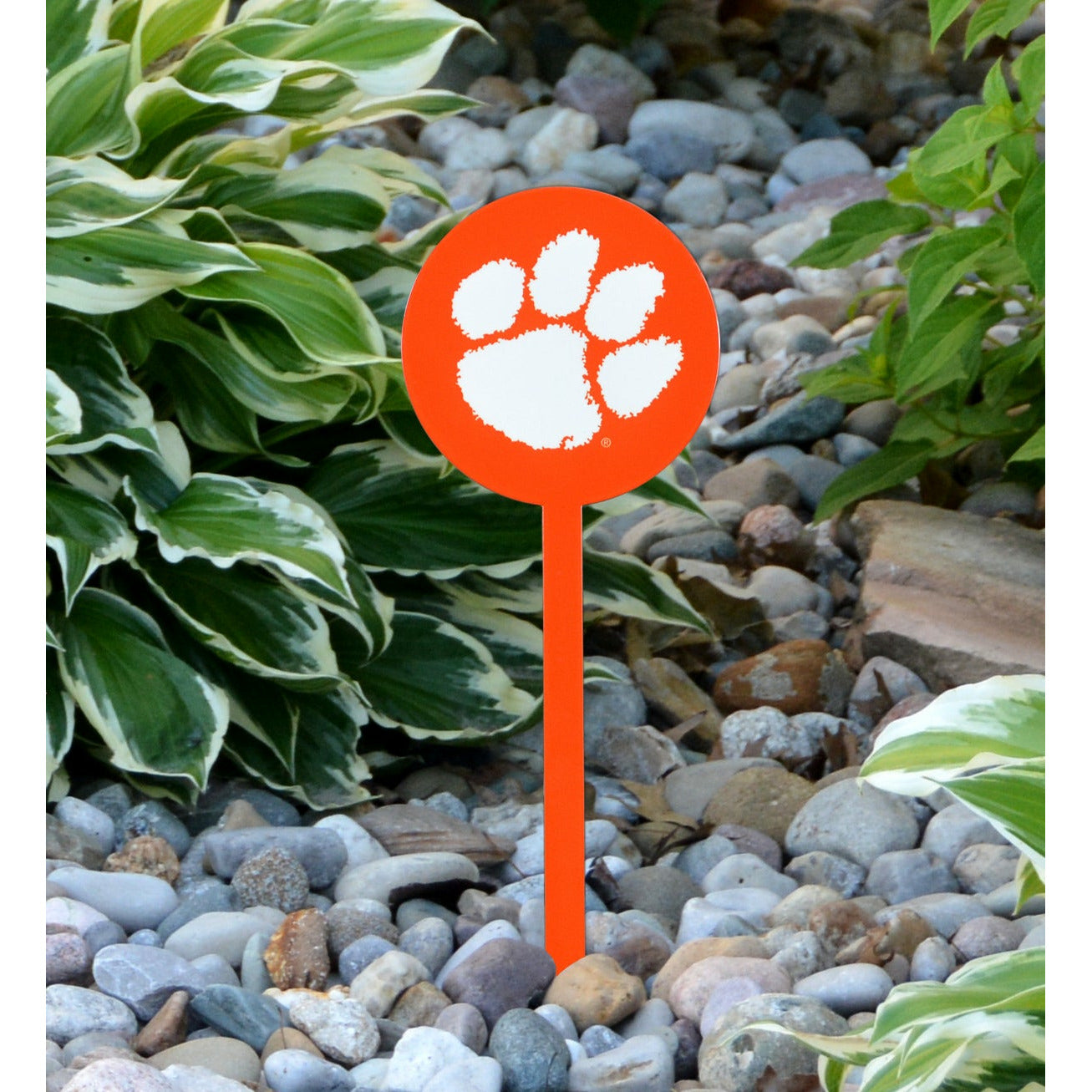 Clemson Tigers Orange Steel Garden Stake