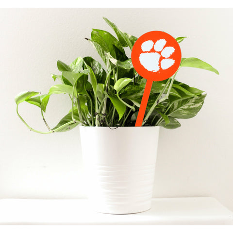 Clemson Tigers Orange Steel Garden Stake