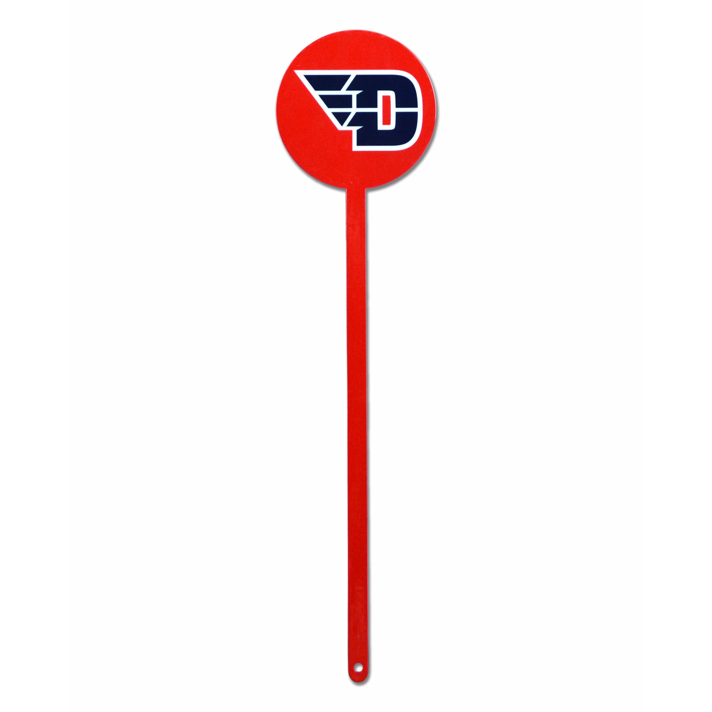 Dayton Flyers Red Steel Garden Stake