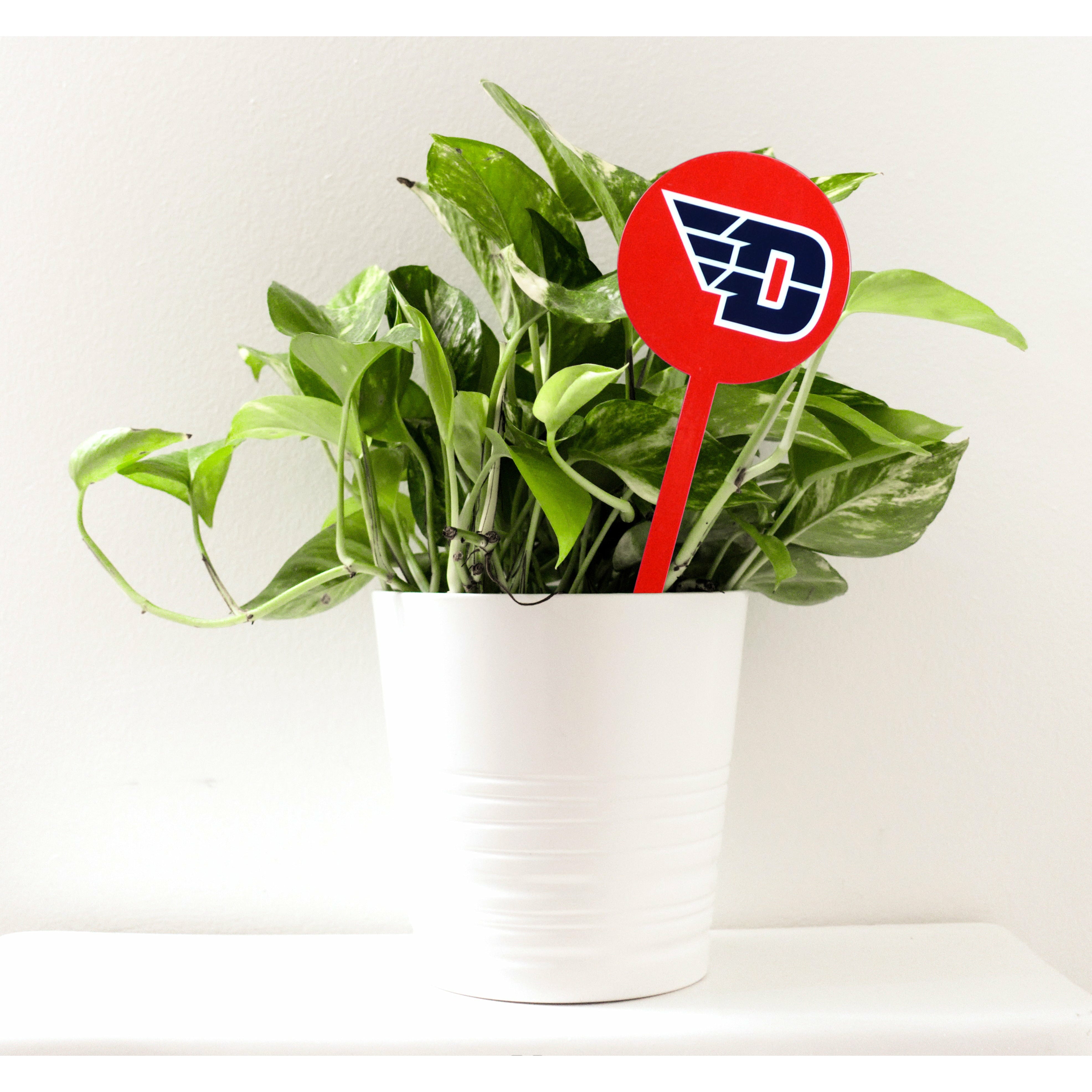Dayton Flyers Red Steel Garden Stake