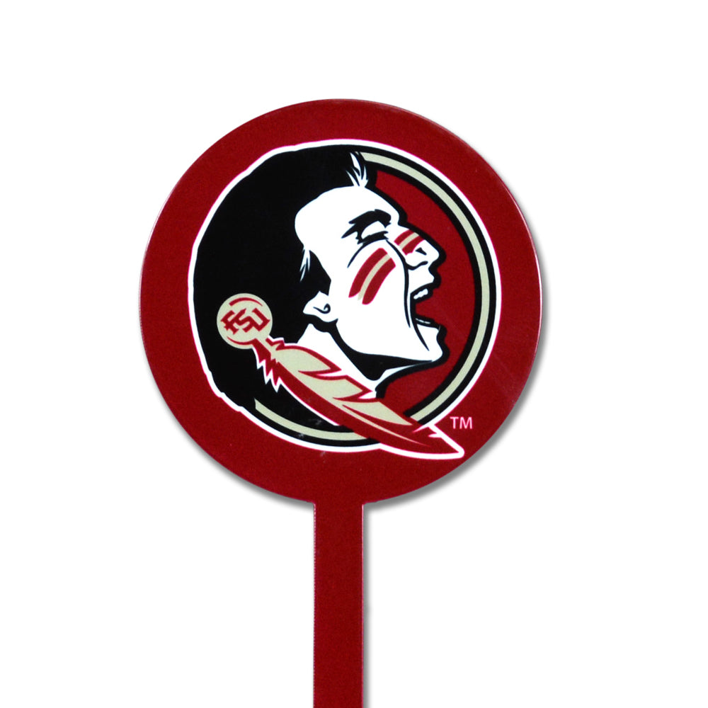 Florida State Seminoles Garnet Steel Garden Stake