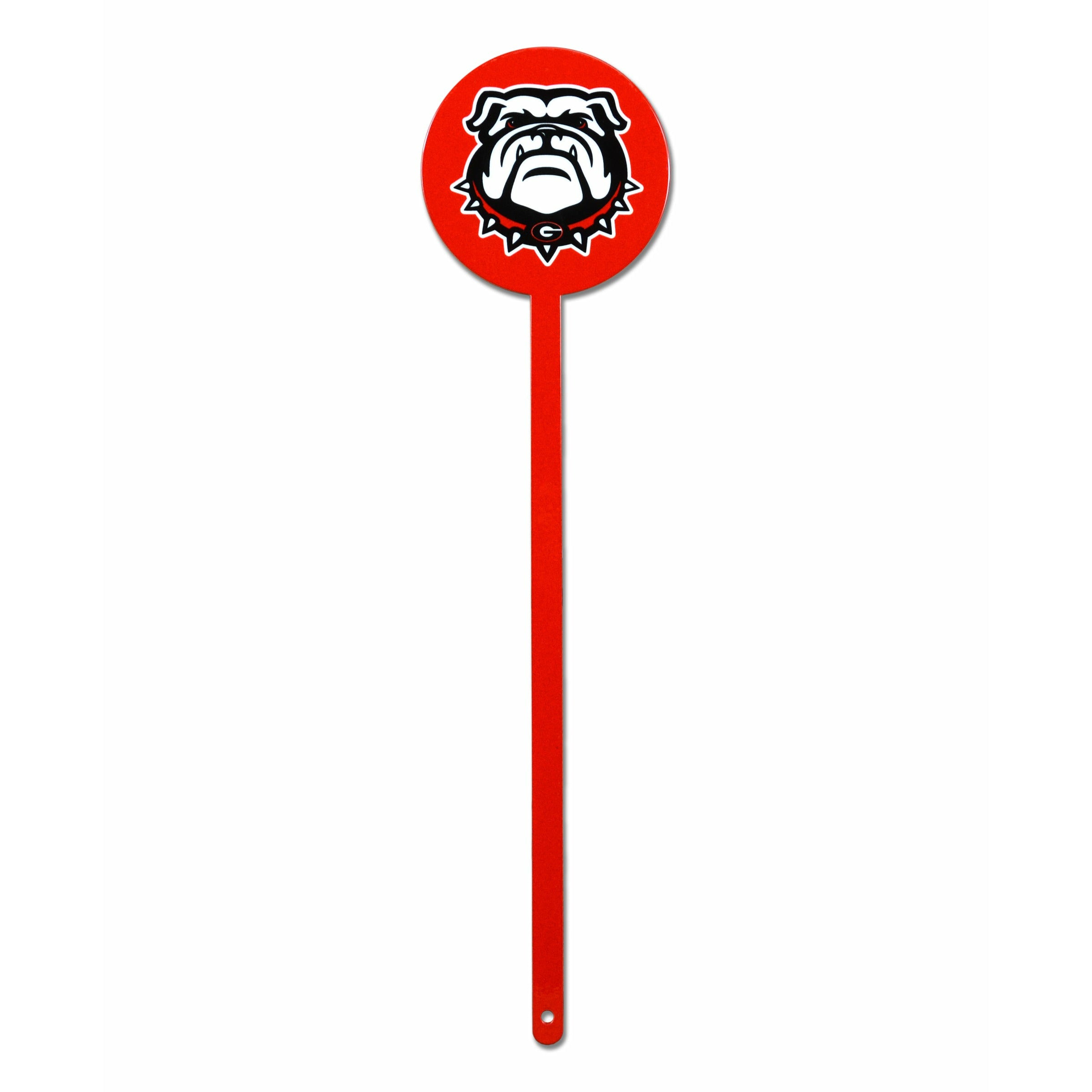 Georgia Bulldogs Uga Red Steel Garden Stake