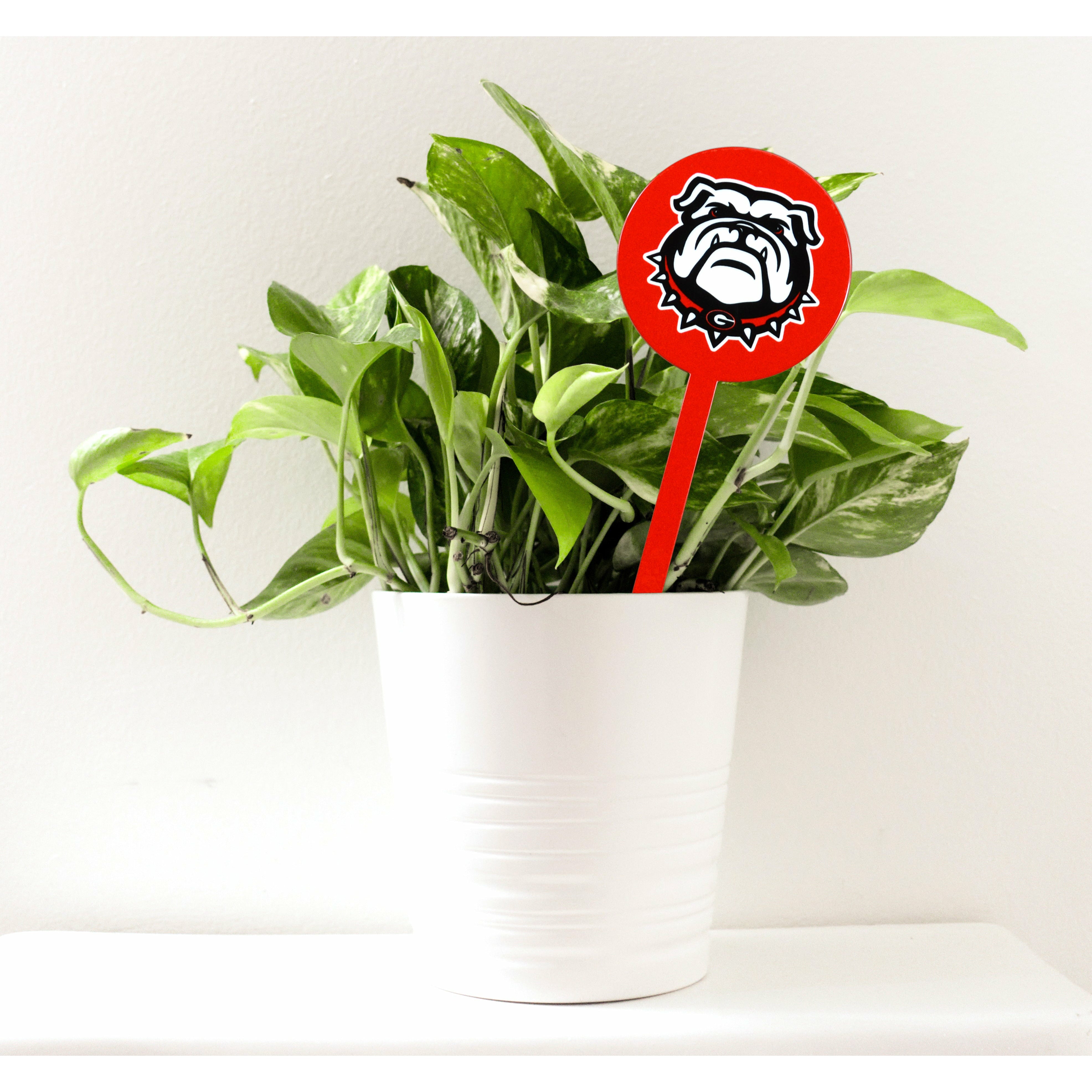 Georgia Bulldogs Uga Red Steel Garden Stake