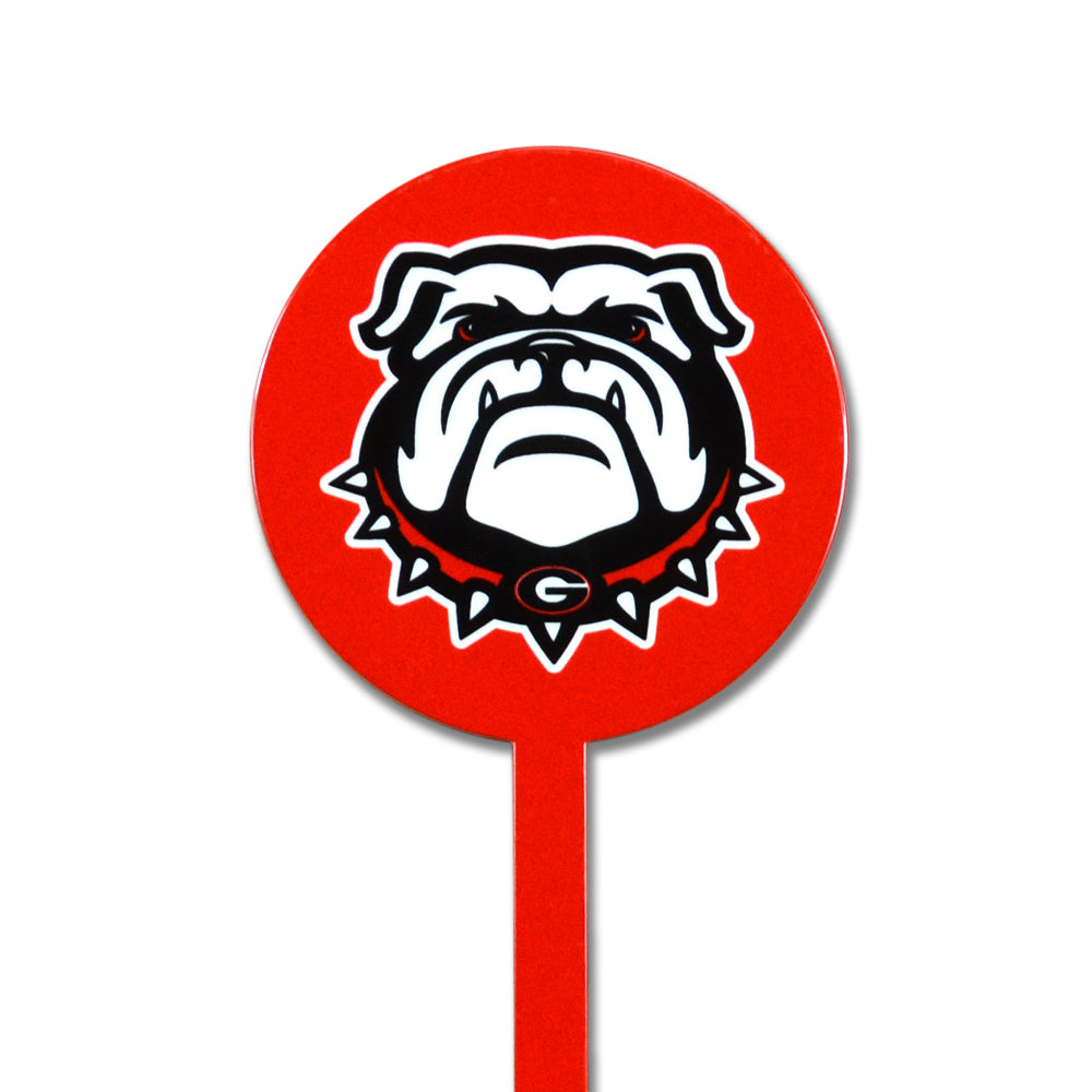 Georgia Bulldogs Uga Red Steel Garden Stake