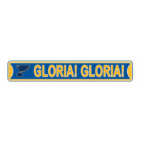 St. Louis Blues - Gloria! Gloria! Steel Super Magnet