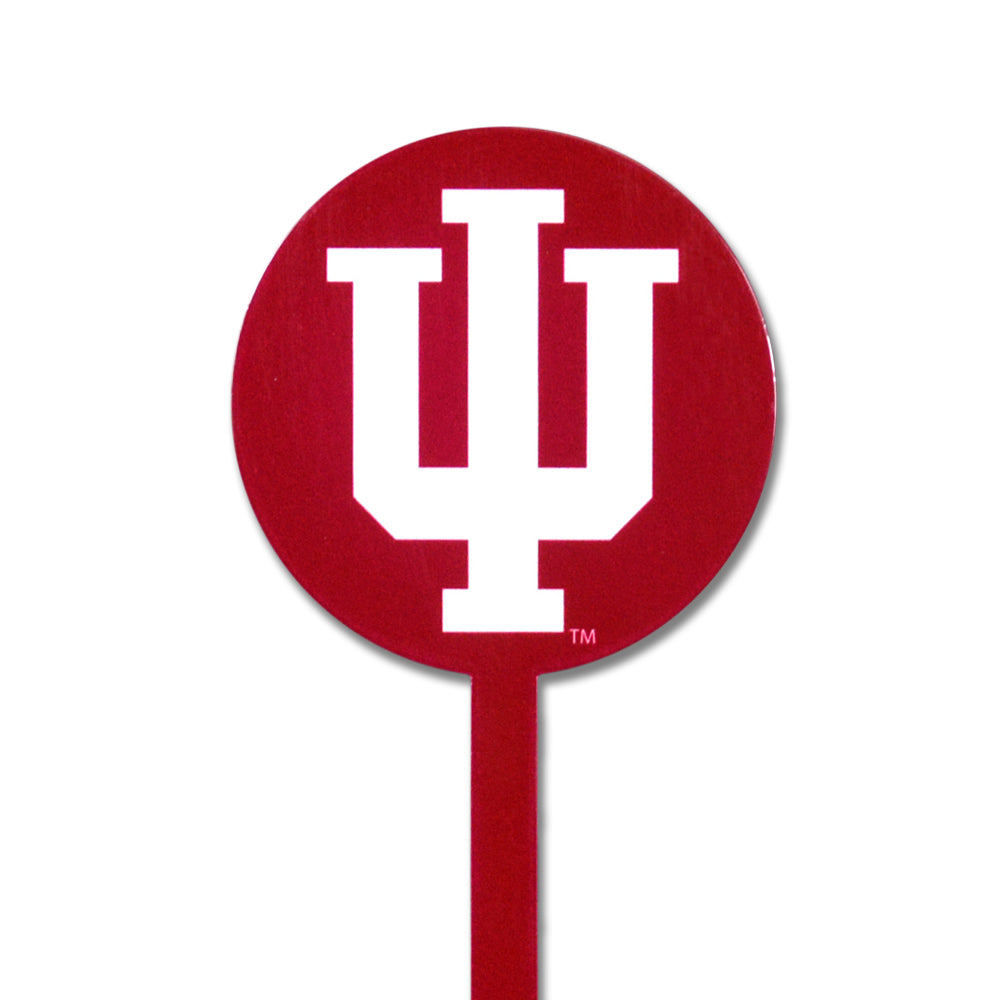 Indiana Hoosiers Red Steel Garden Stake