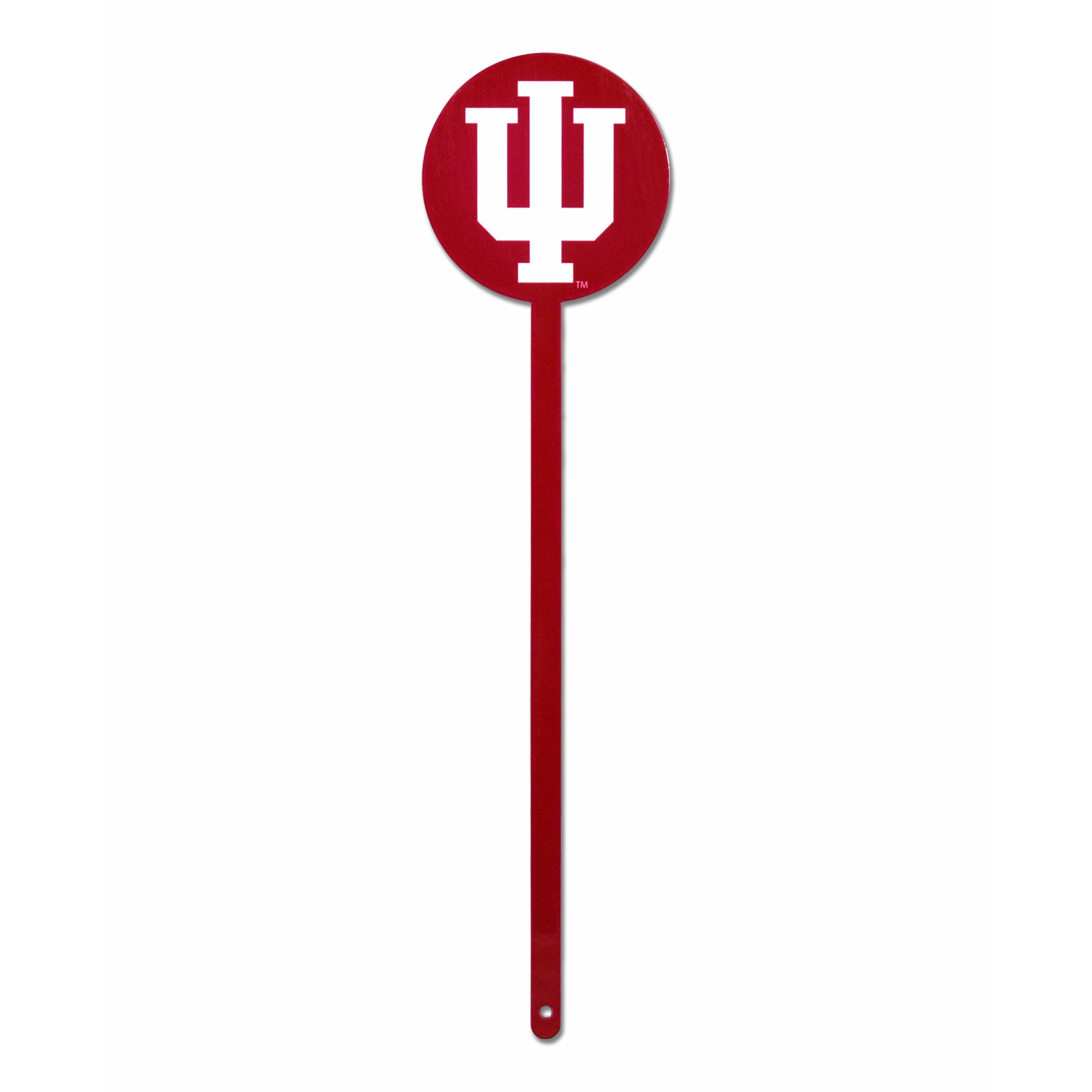Indiana Hoosiers Red Steel Garden Stake